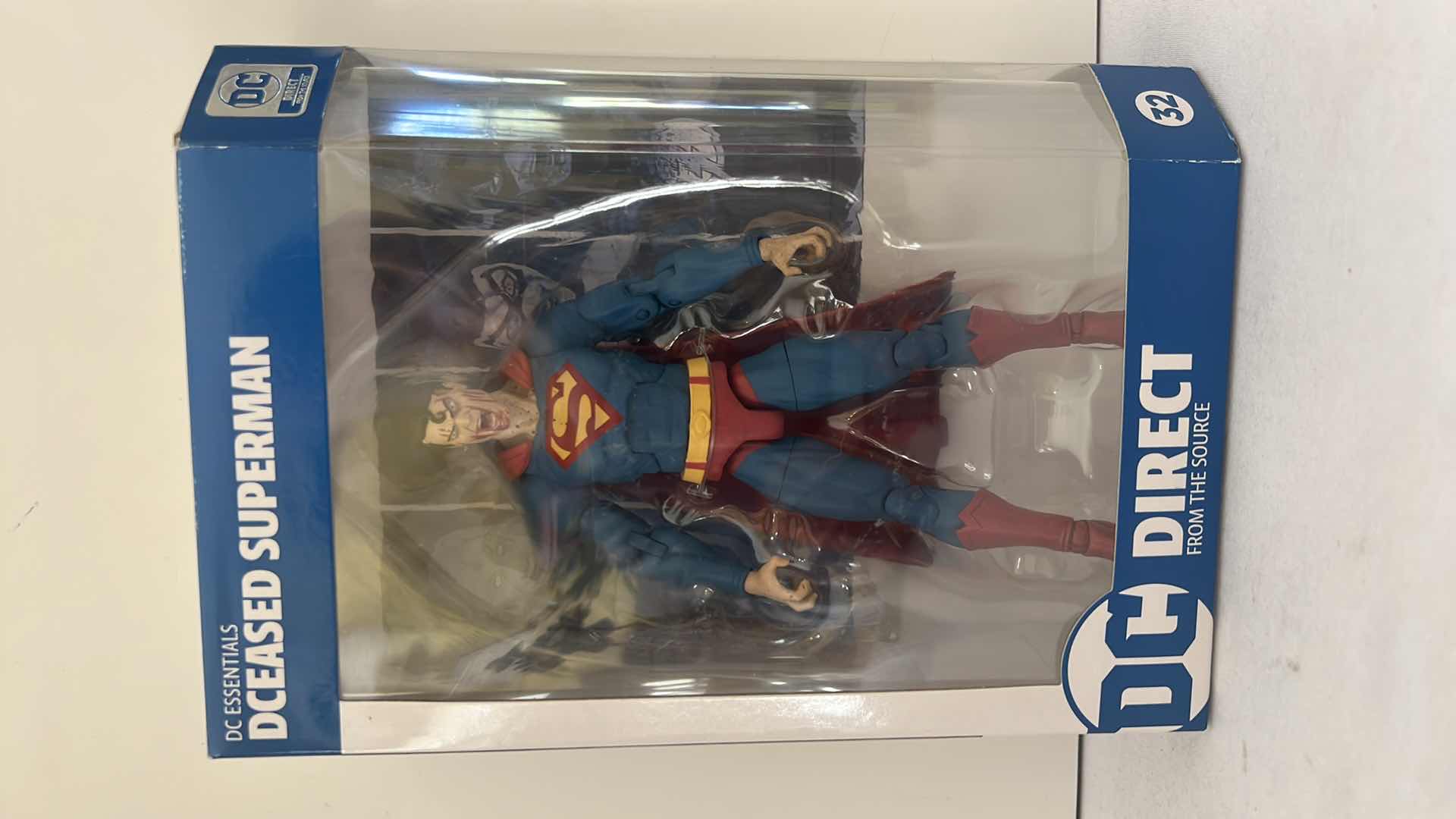 Photo 1 of BRAND NEW DC ESSENTIALS “DCEASED SUPERMAN” ACTION FIGURE $33