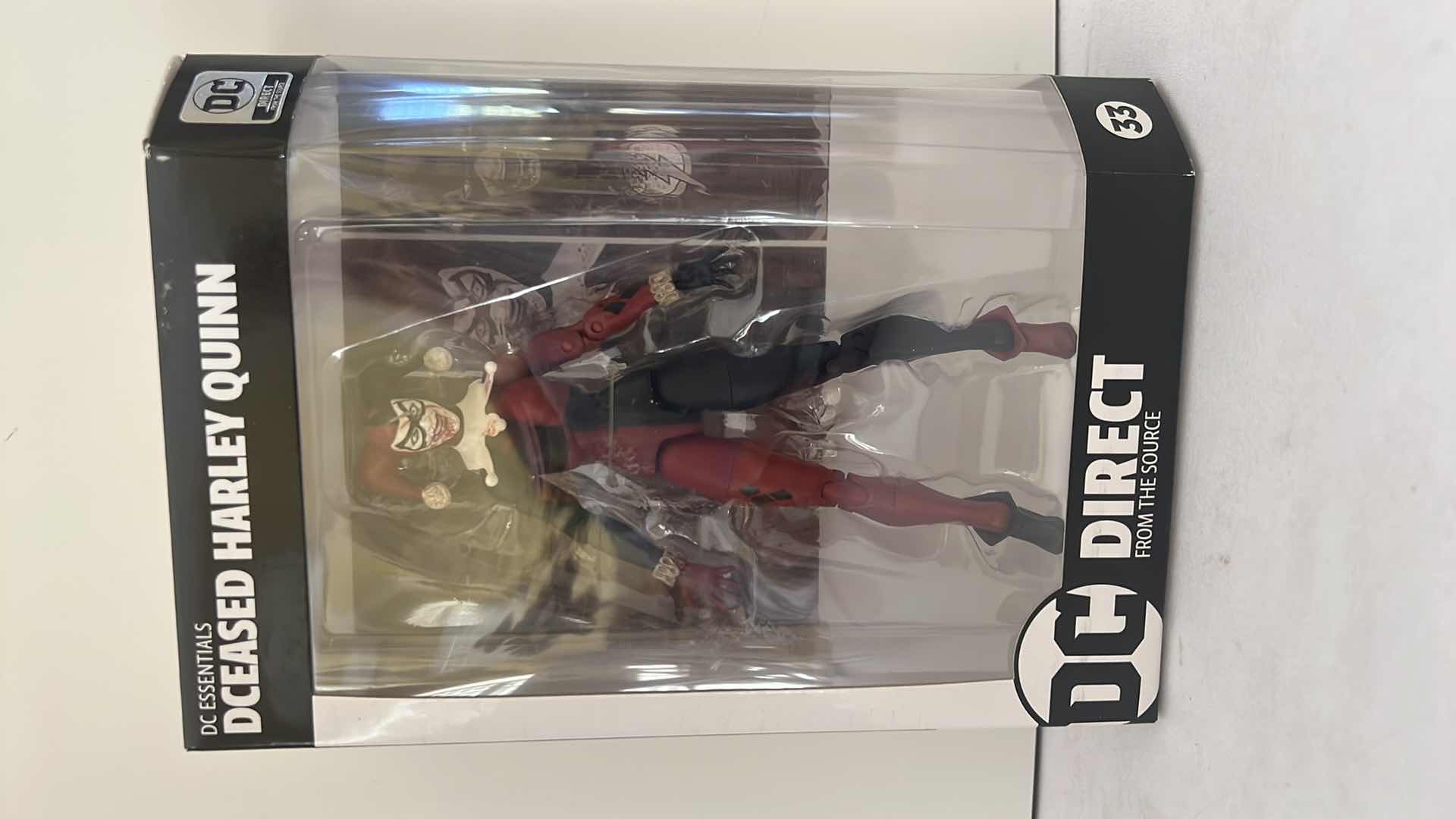 Photo 1 of BRAND NEW DC ESSENTIALS “DCEASED HARLEY QUINN” ACTION FIGURE $33