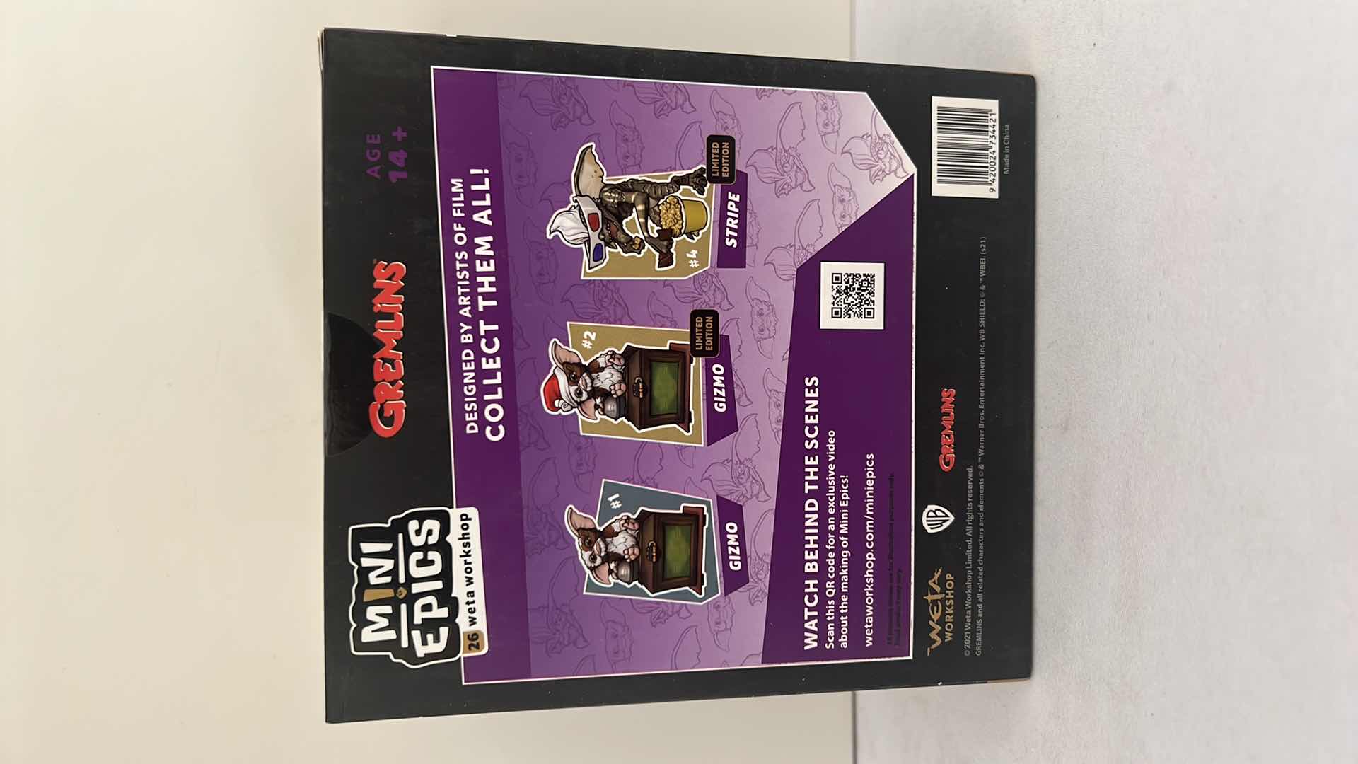 Photo 2 of BRAND NEW MINI EPICS GREMLINS “STRIPE” COLLECTORS FIGURE