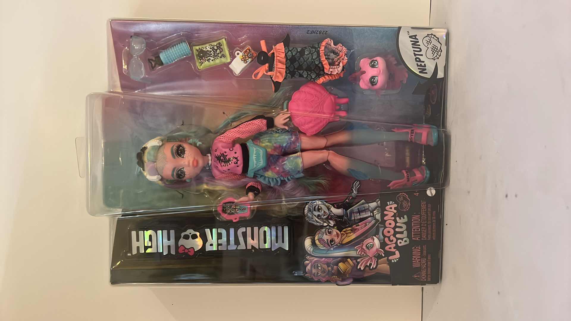 Photo 1 of BRAND NEW MATTEL “LAGUNA BLUE W NEPTUNE” DOLL. $25