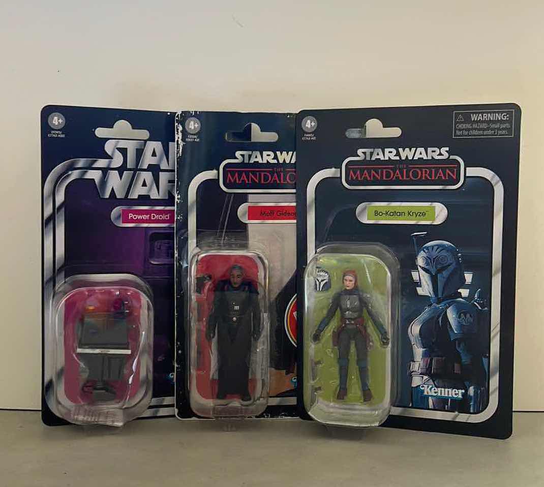 Photo 1 of 3-BRAND NEW STAR WARS ACTION FIGURES $45