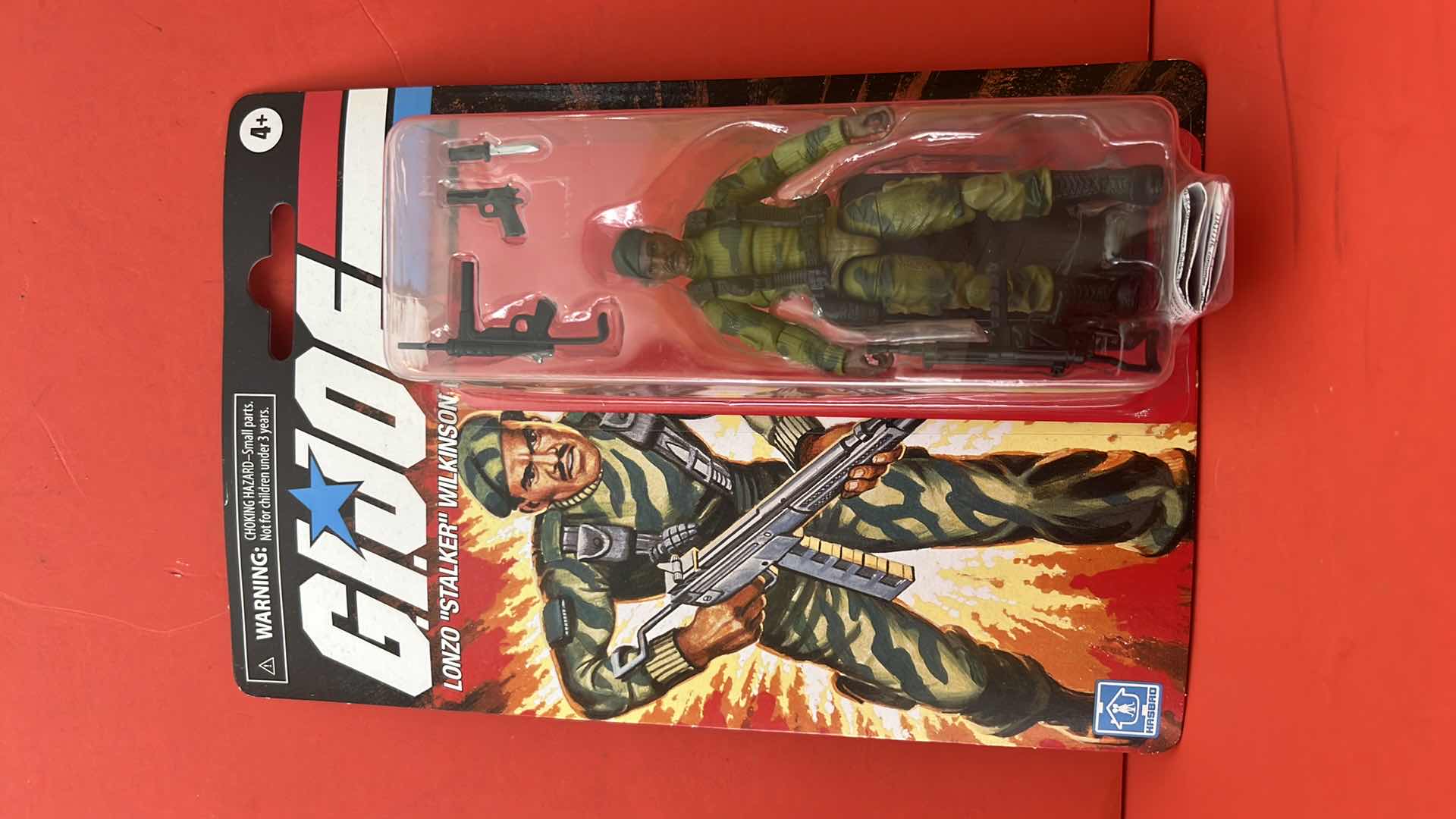 Photo 1 of BRAND NEW HASBRO G.I. JOE “LONZO STALKER WILKINSON” ACTION FIGURE