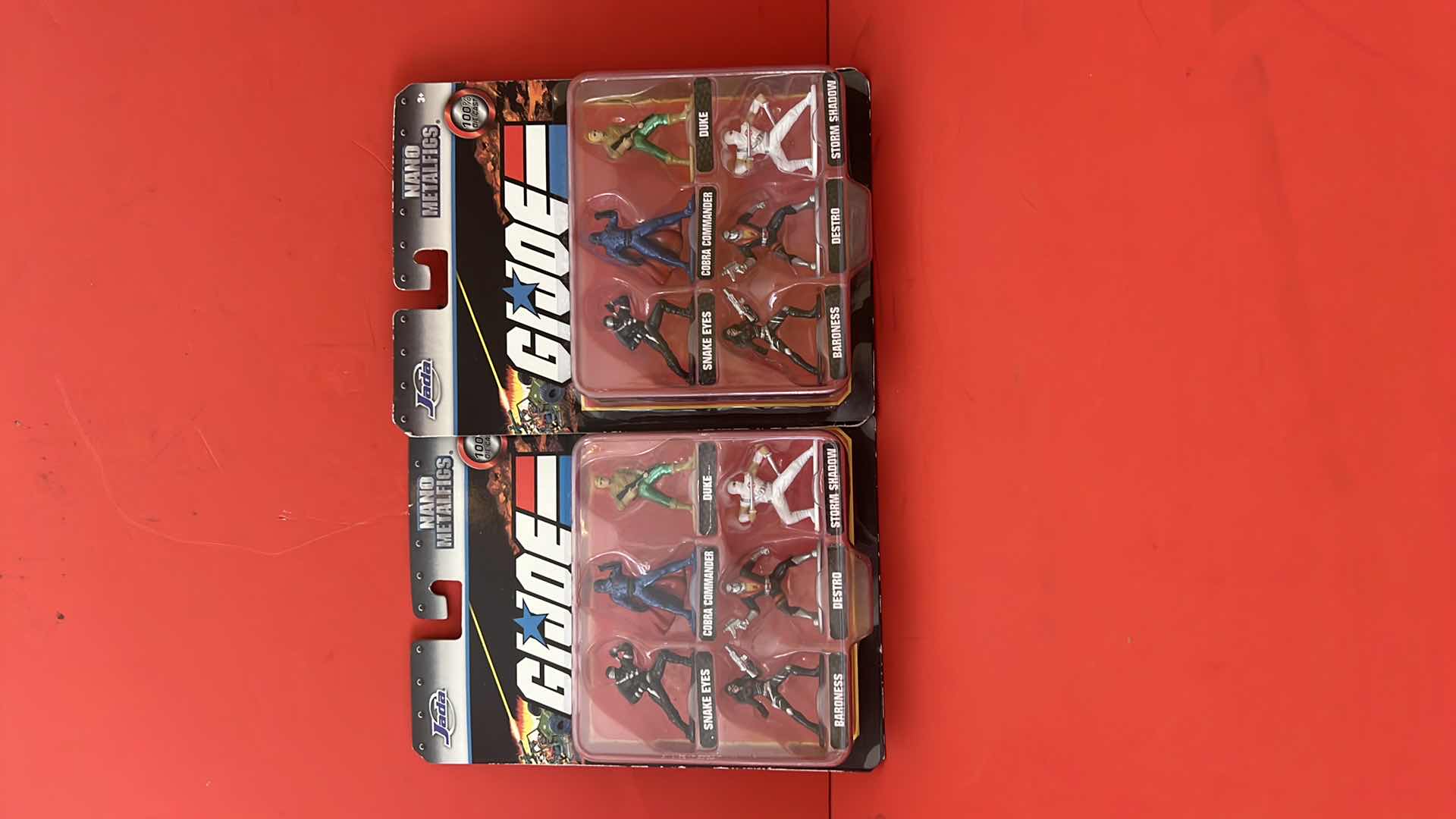 Photo 1 of 2-BRAND NEW G. I. JOE NANO METALFIGS COLLECTORS ACTION FIGURES