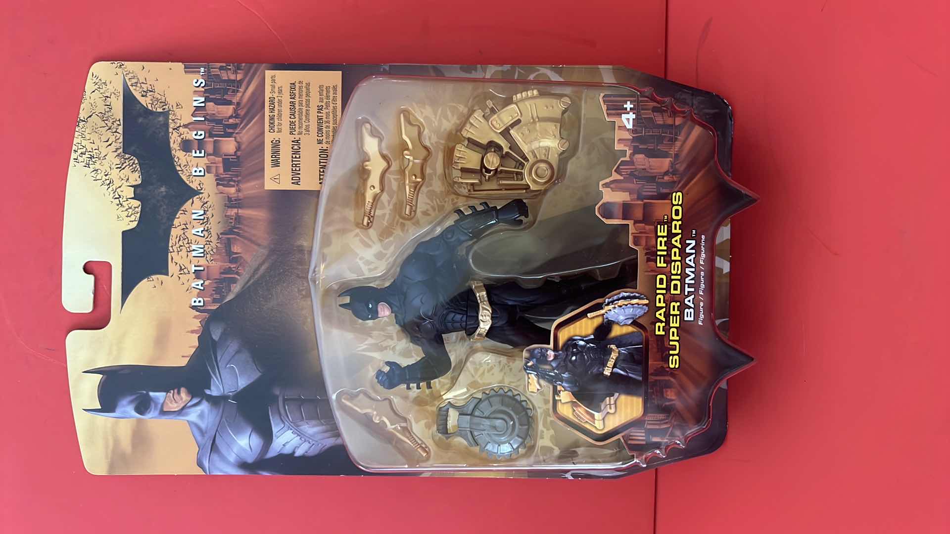 Photo 1 of BRAND NEW MATTEL BATMAN BEGINS “RAPID FIRE” ACTION FIGURE