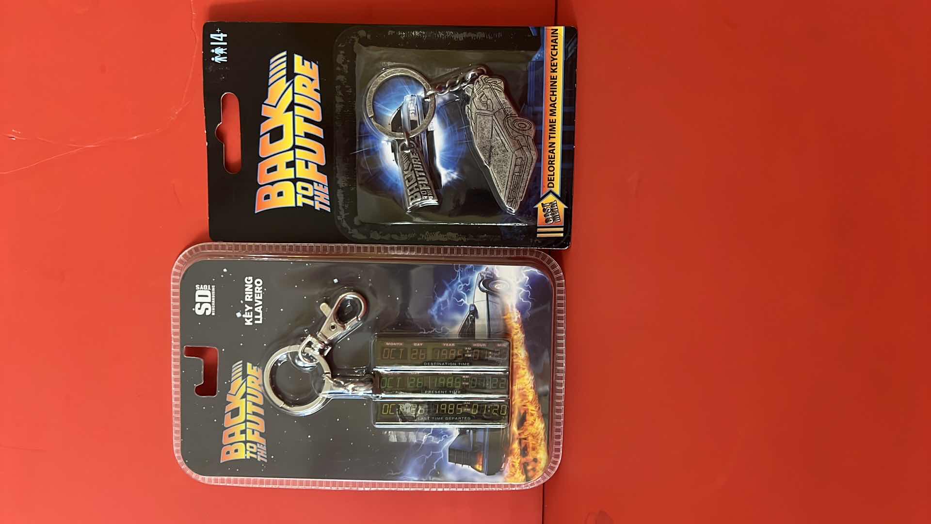 Photo 1 of 2-BRAND NEW BACK TO THE FUTURE KEYCHAINS  $25