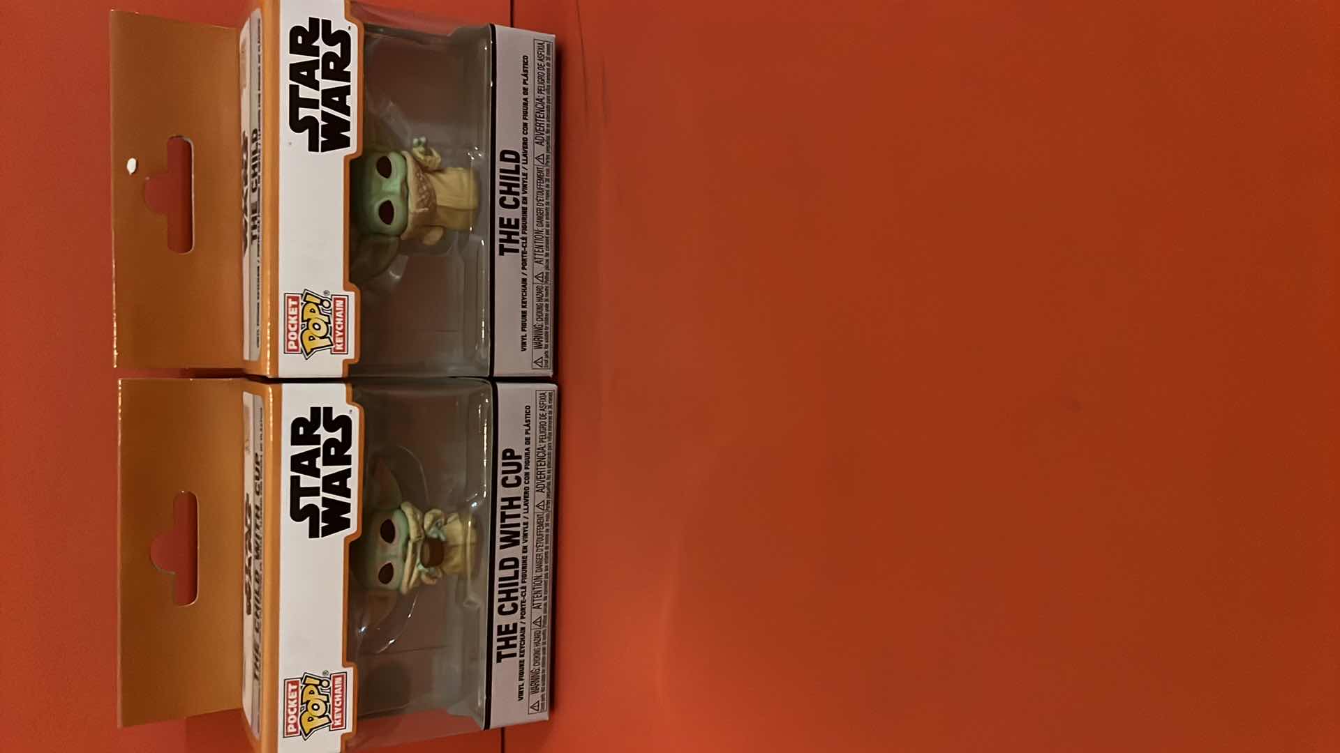 Photo 1 of 2-BRAND NEW FUNKO “STAR WARS” VINYL FIGURE KEYCHAIN