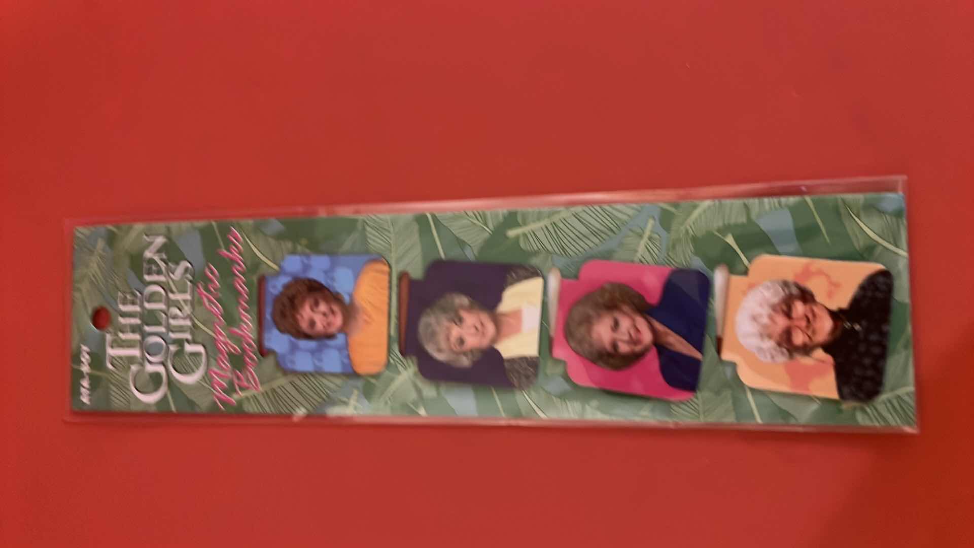 Photo 3 of 5PCS-BRAND NEW GOLDEN GIRLS BOOK MARKER W 4 CARDED MAGNETS