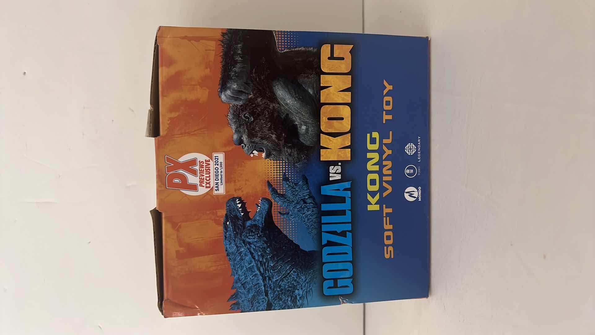 Photo 1 of BRAND NEW PX GODZILLA VS KONG SOFT VINYL TOY $35