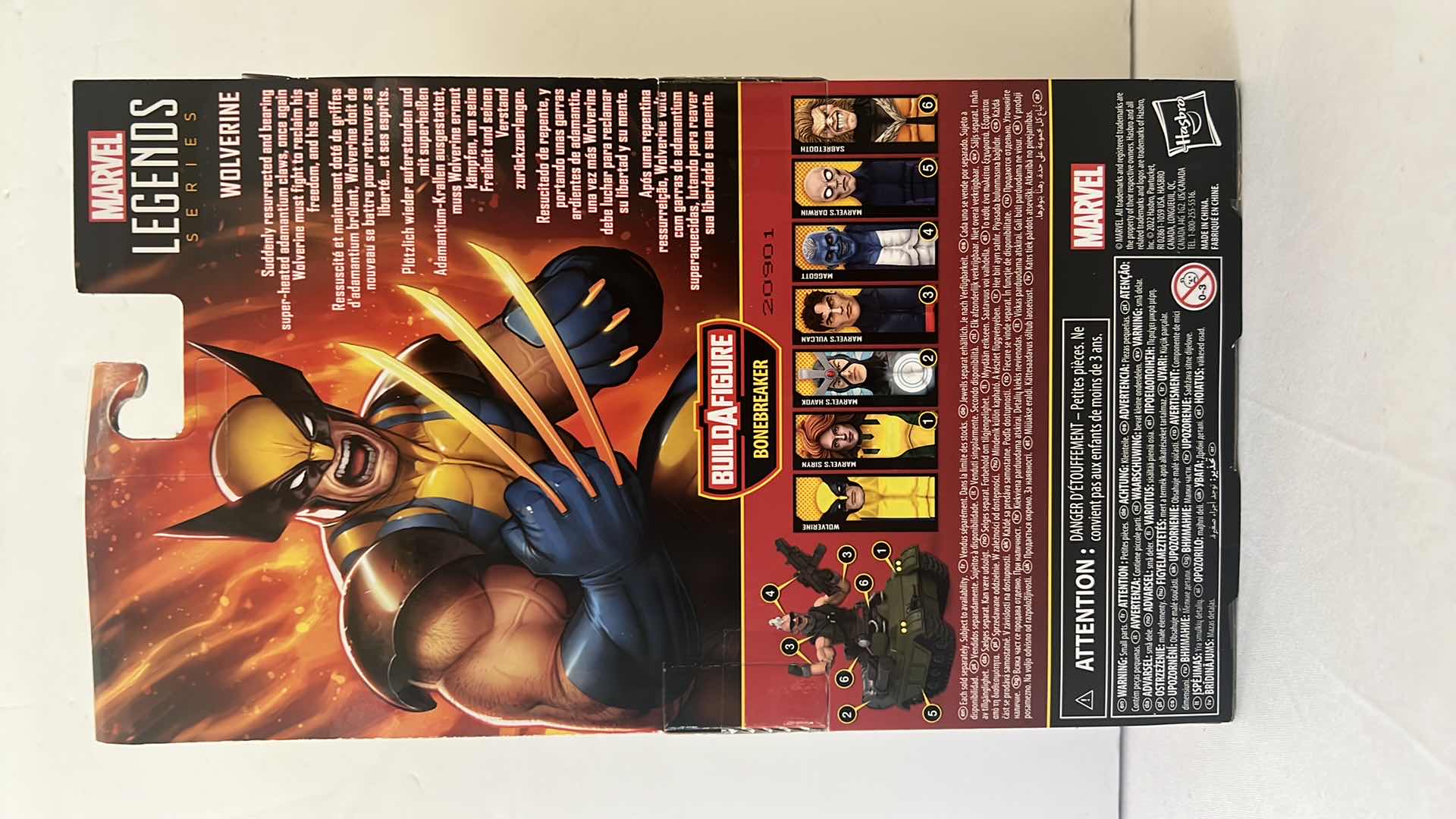 Photo 2 of BRAND NEW MARVEL X-MEN “WOLFERINE” ACTION FIGURE $28