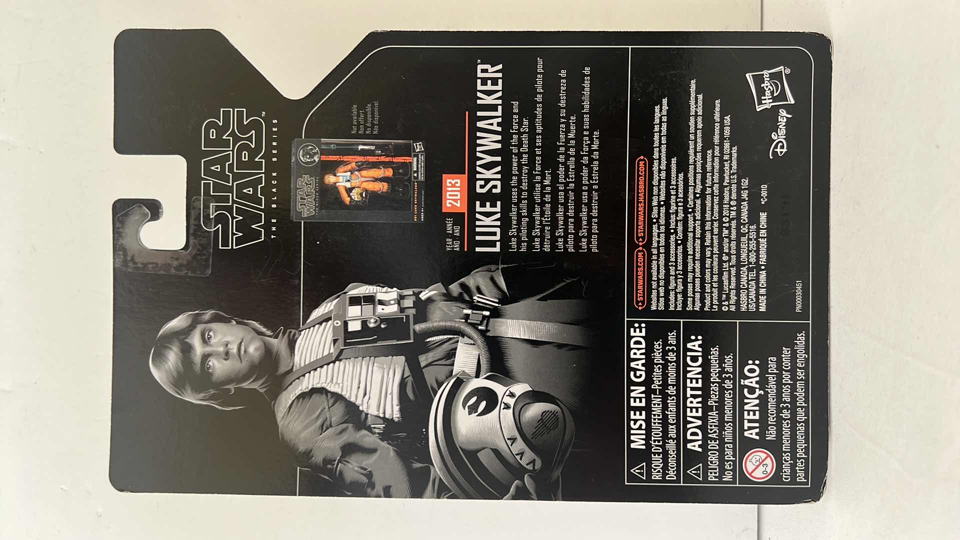 Photo 2 of BRAND NEW STAR WARS THE BLACK SERIES “LUKE SKYWALKER” ACTION FIGURE $29