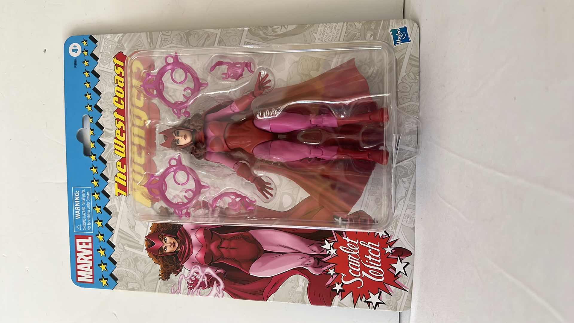 Photo 1 of BRAND NEW HASBRO MARVEL “SCARLET WITCH” ACTION FIGURE $28