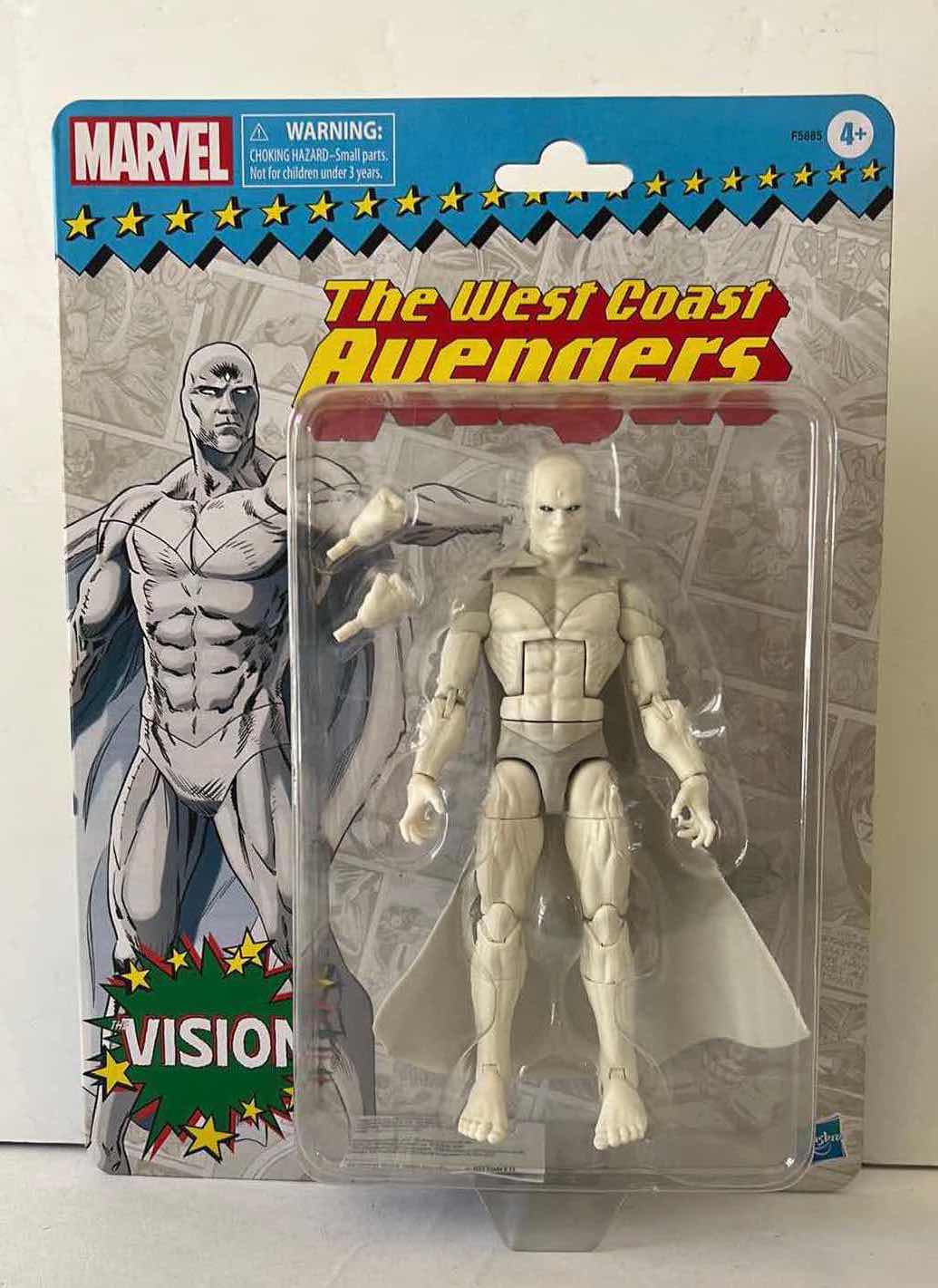Photo 1 of BRAND NEW HASBRO MARVEL THE WEST COAST AVENGERS “VISION” ACTION FIGURE $27