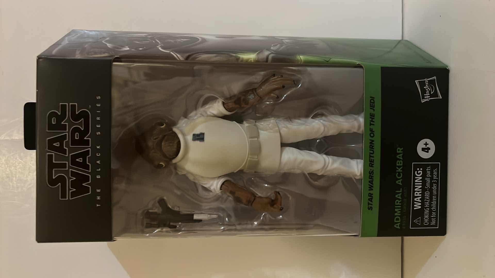 Photo 1 of BRAND NEW HASBRO STAR WARS  “ADMIRAL ACKBAR” ACTION FIGURE $25