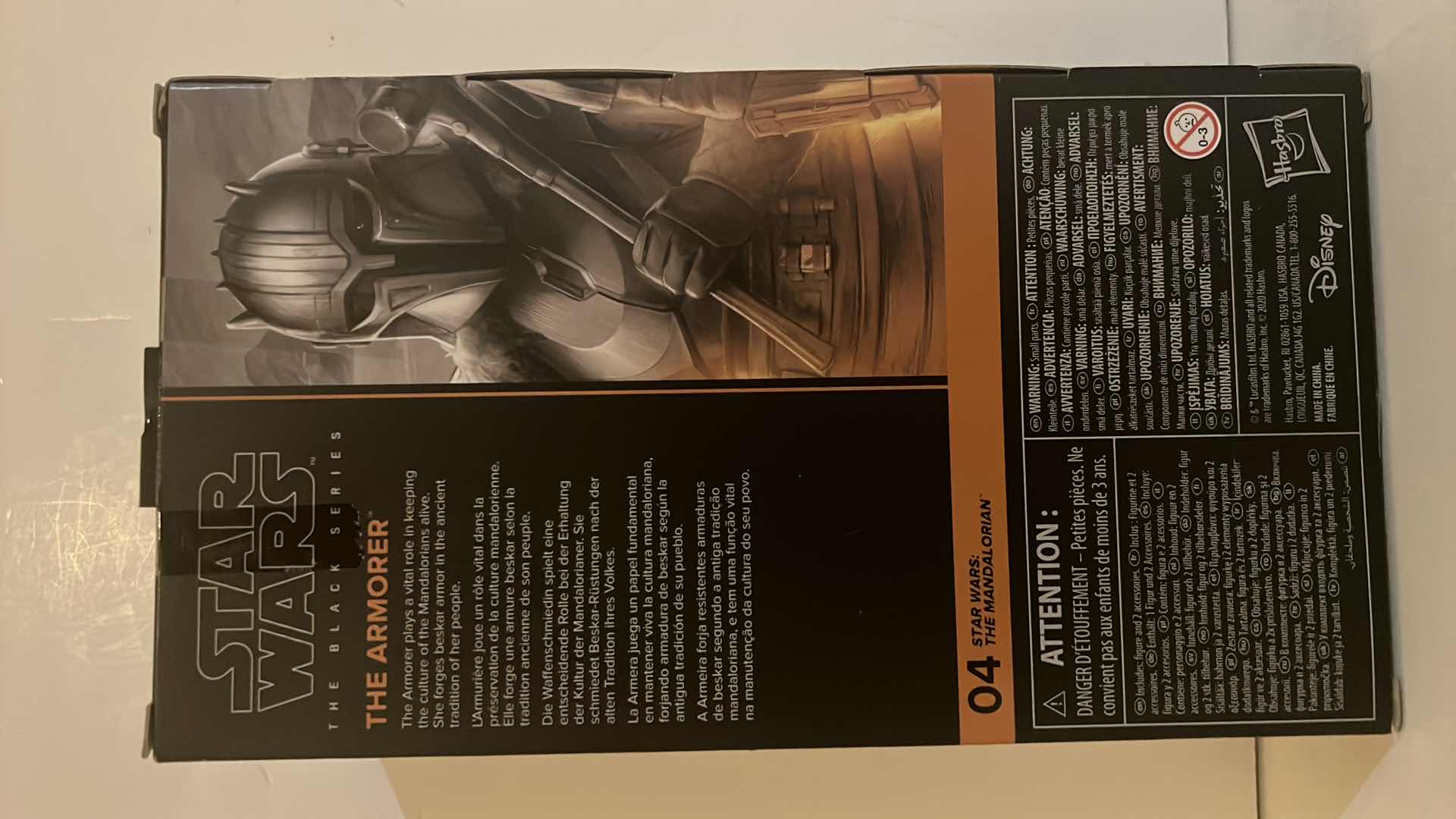 Photo 2 of BRAND NEW HASBRO STAR WARS THE MANDALORIAN “ARMORER” ACTION FIGURE $25