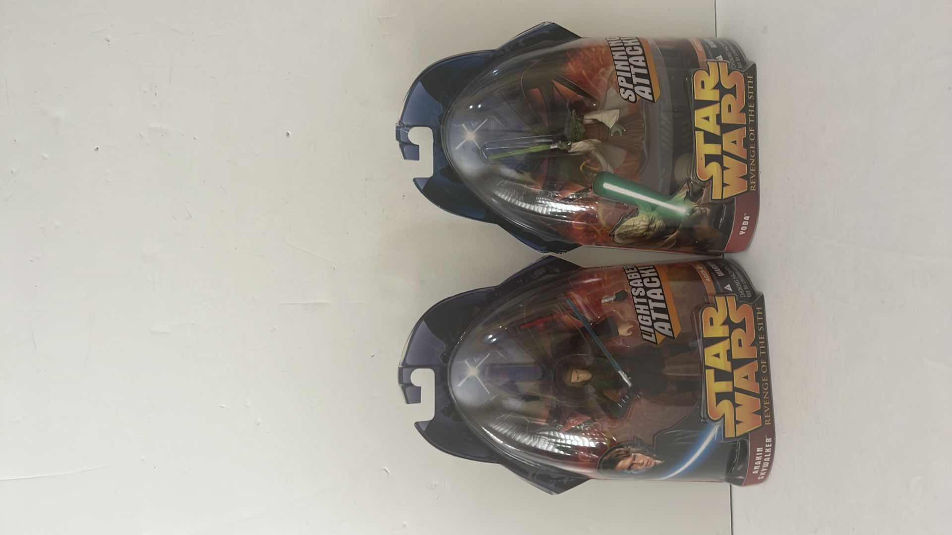 Photo 1 of 2-BRAND NEW STAR WARS REVENGE OF THE SITH ACTION FIGURES $25