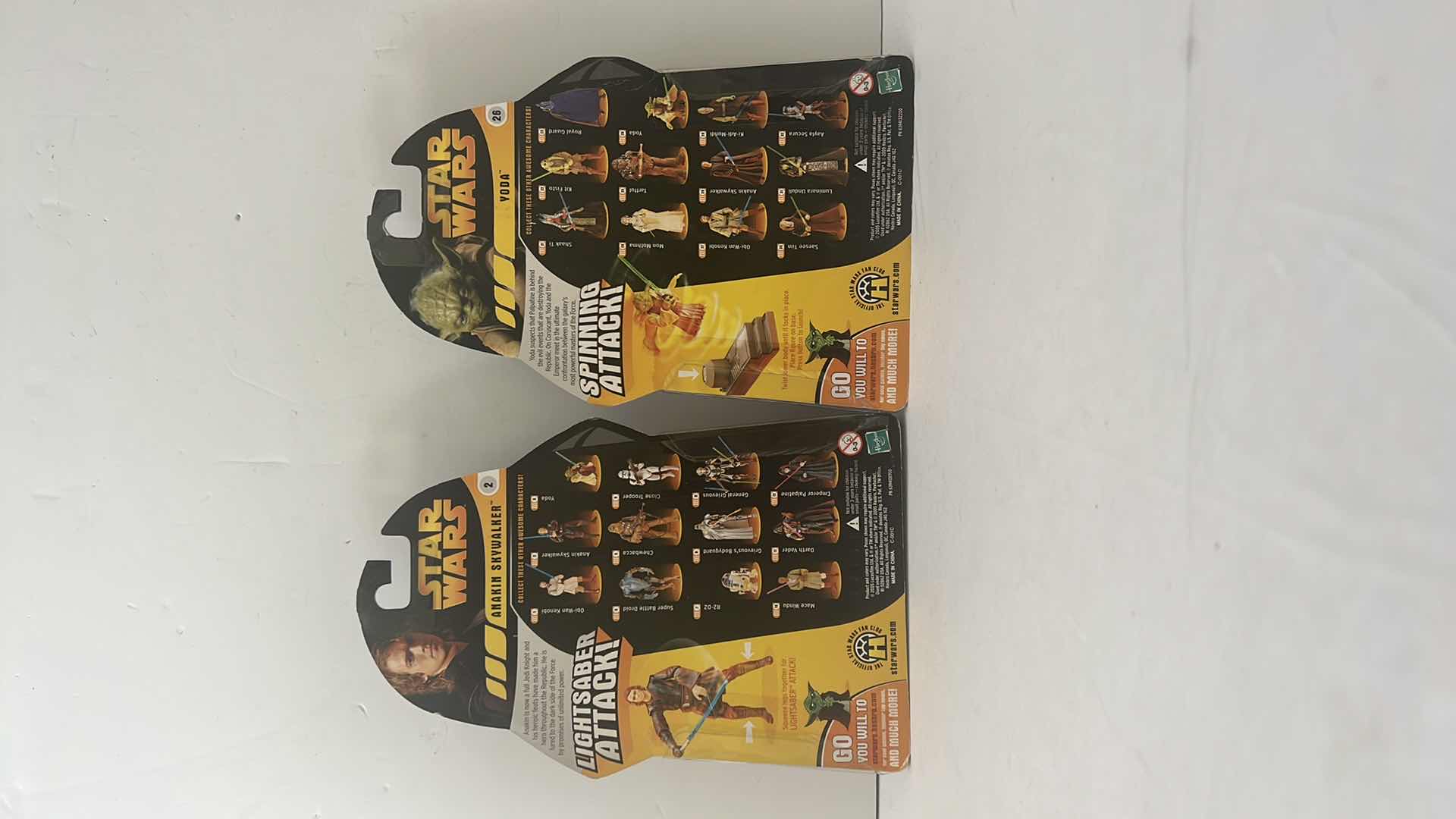 Photo 2 of 2-BRAND NEW STAR WARS REVENGE OF THE SITH ACTION FIGURES $25