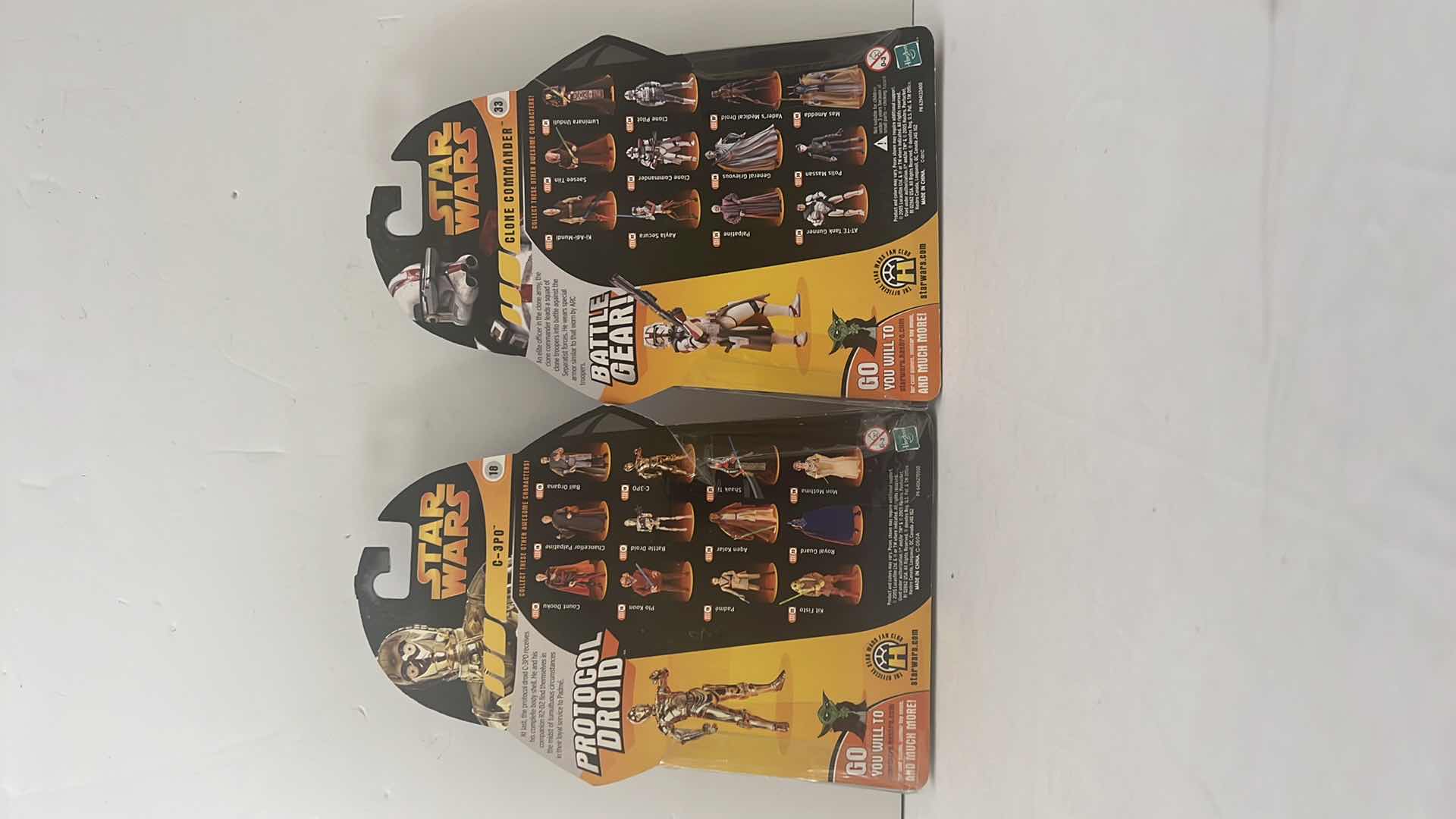 Photo 2 of 2-BRAND NEW STAR WARS REVENGE OF THE SITH ACTION FIGURES $25