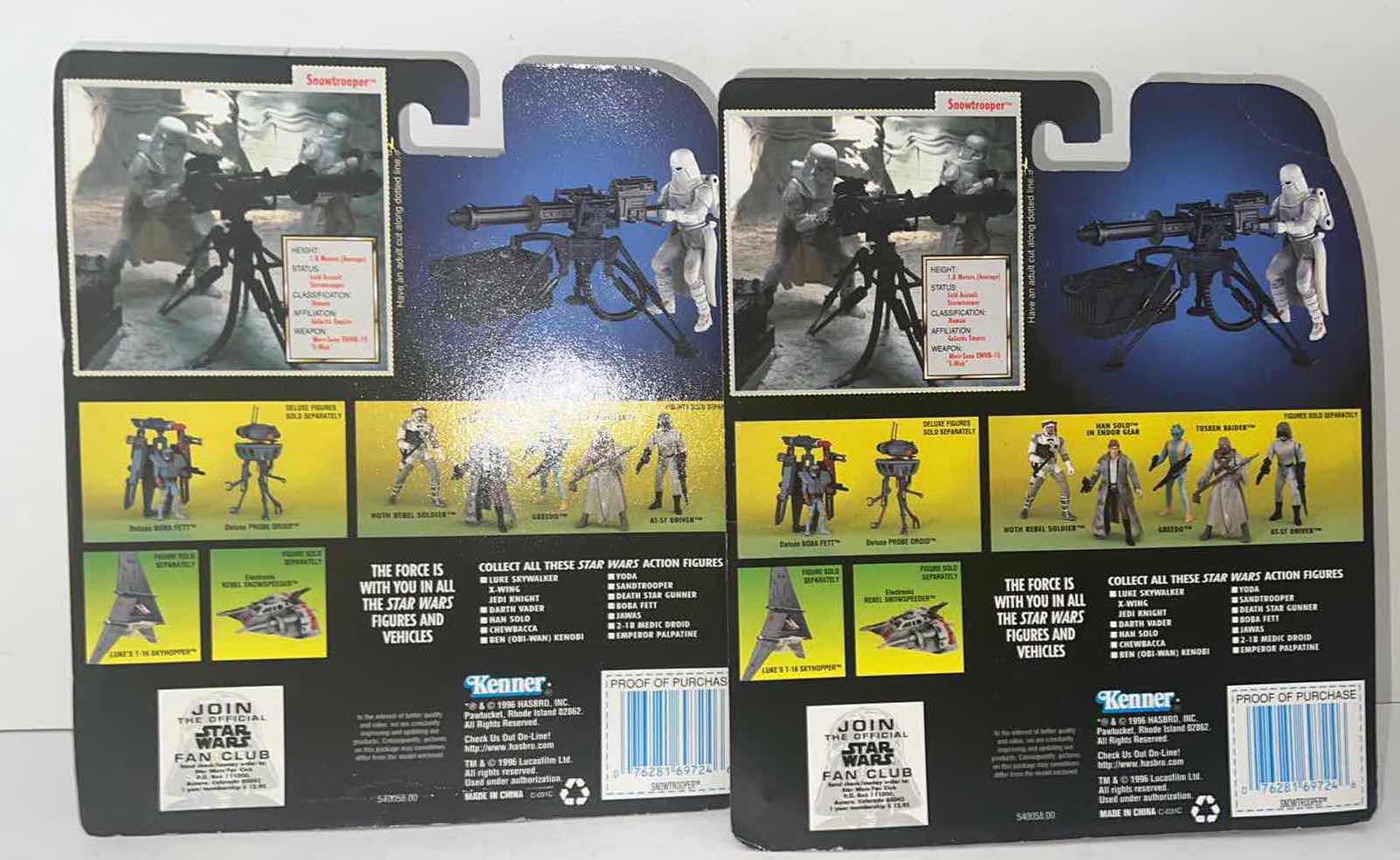 Photo 2 of 2-BRAND NEW STAR WARS DELUXE SNOWTROOPERS ACTION FIGURES