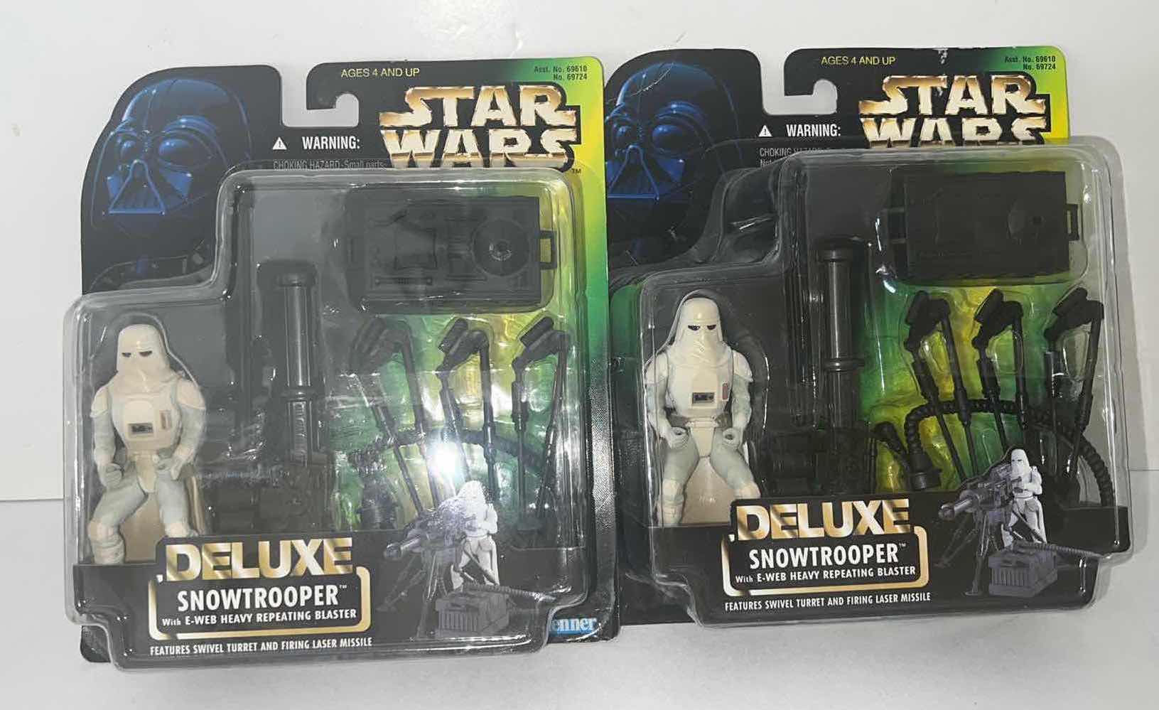 Photo 1 of 2-BRAND NEW STAR WARS DELUXE SNOWTROOPERS ACTION FIGURES