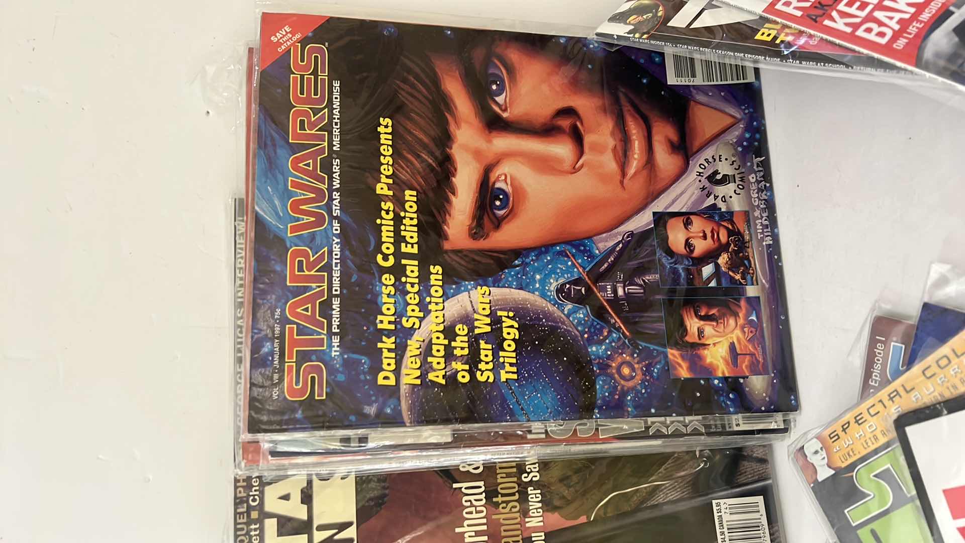 Photo 4 of 20-STAR WARS MAGAZINES