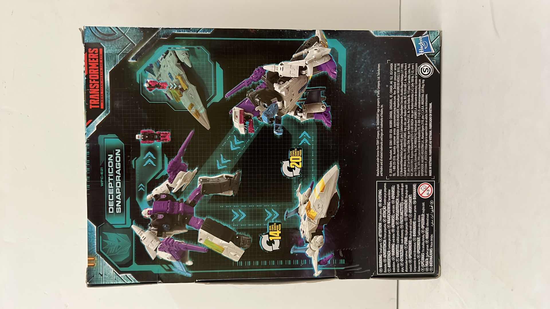 Photo 2 of BRAND NEW HASBRO TAKARA TOMY TRANSFORMERS “DECEPTICON SNAPDRAGON” TRANSFORMER