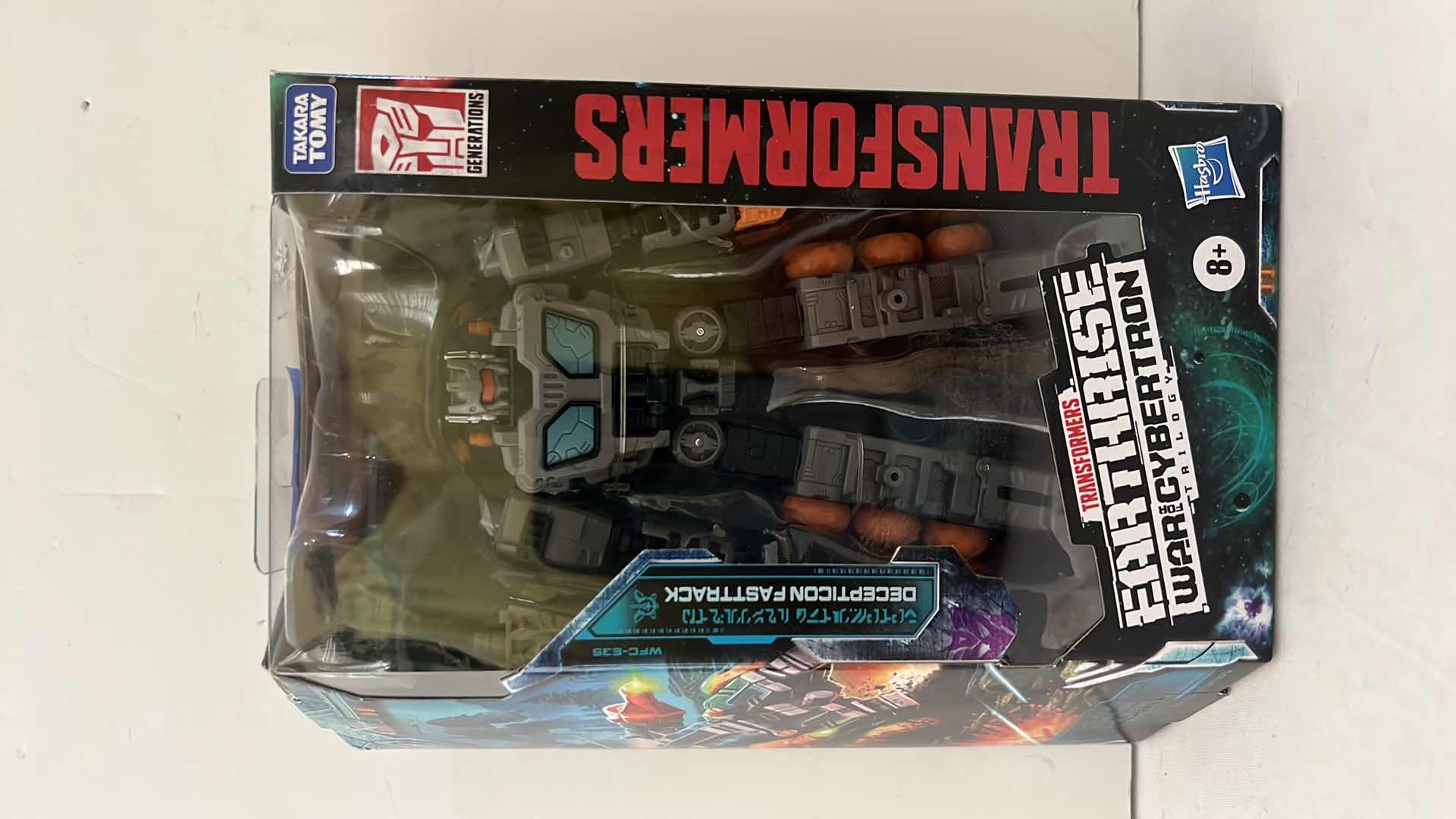 Photo 1 of BRAND NEW HASBRO TAKARA TOMY TRANSFORMERS “DECEPTICON FASTTRACK” TRANSFORMER