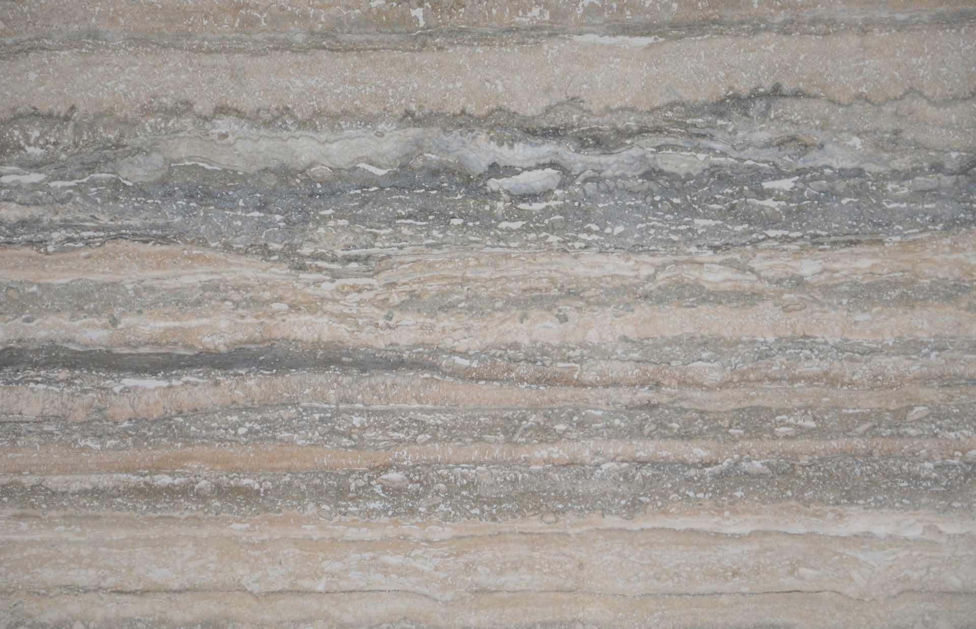 Photo 1 of SILVER TRAVERTINE VEIN CUT EXTERIOR SLAB (72” x 42”)