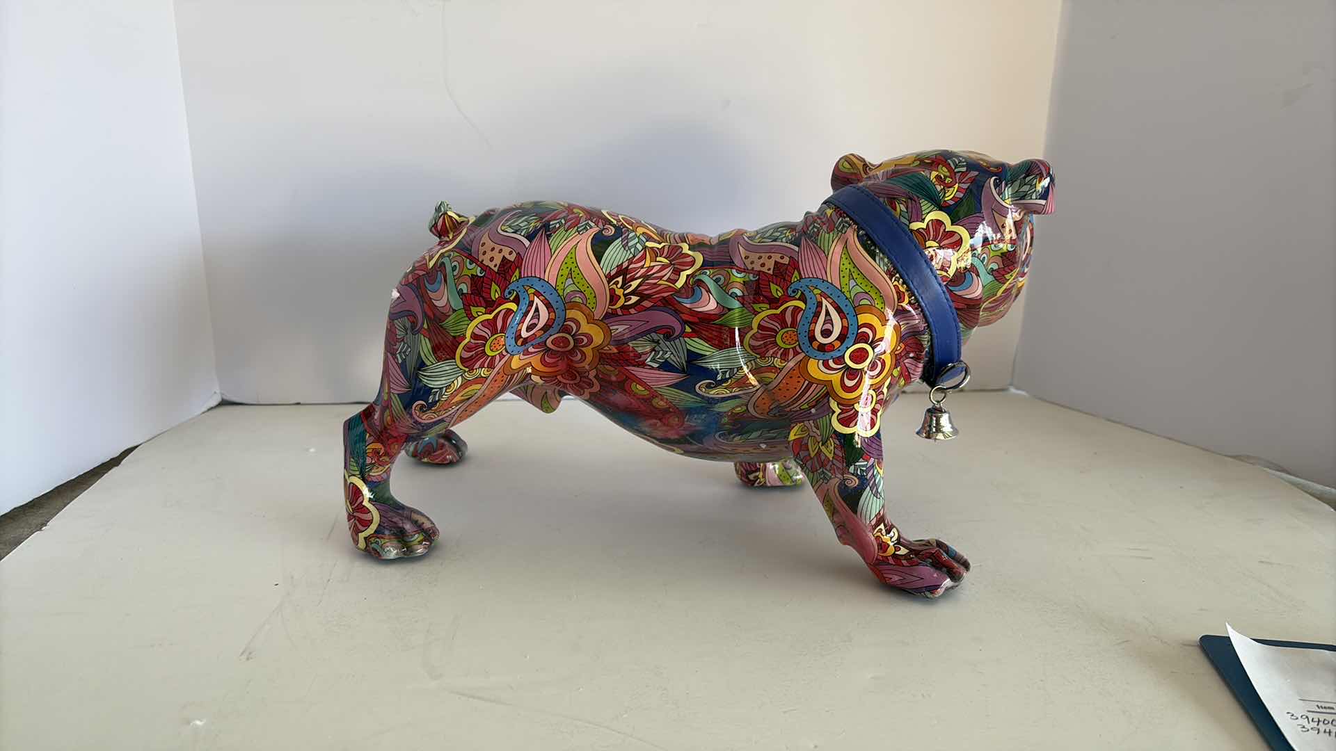 Photo 1 of BRANI COLLECTION CERAMIC FIGURES GRAFFITI BULLDOG 15”X7”X8”H