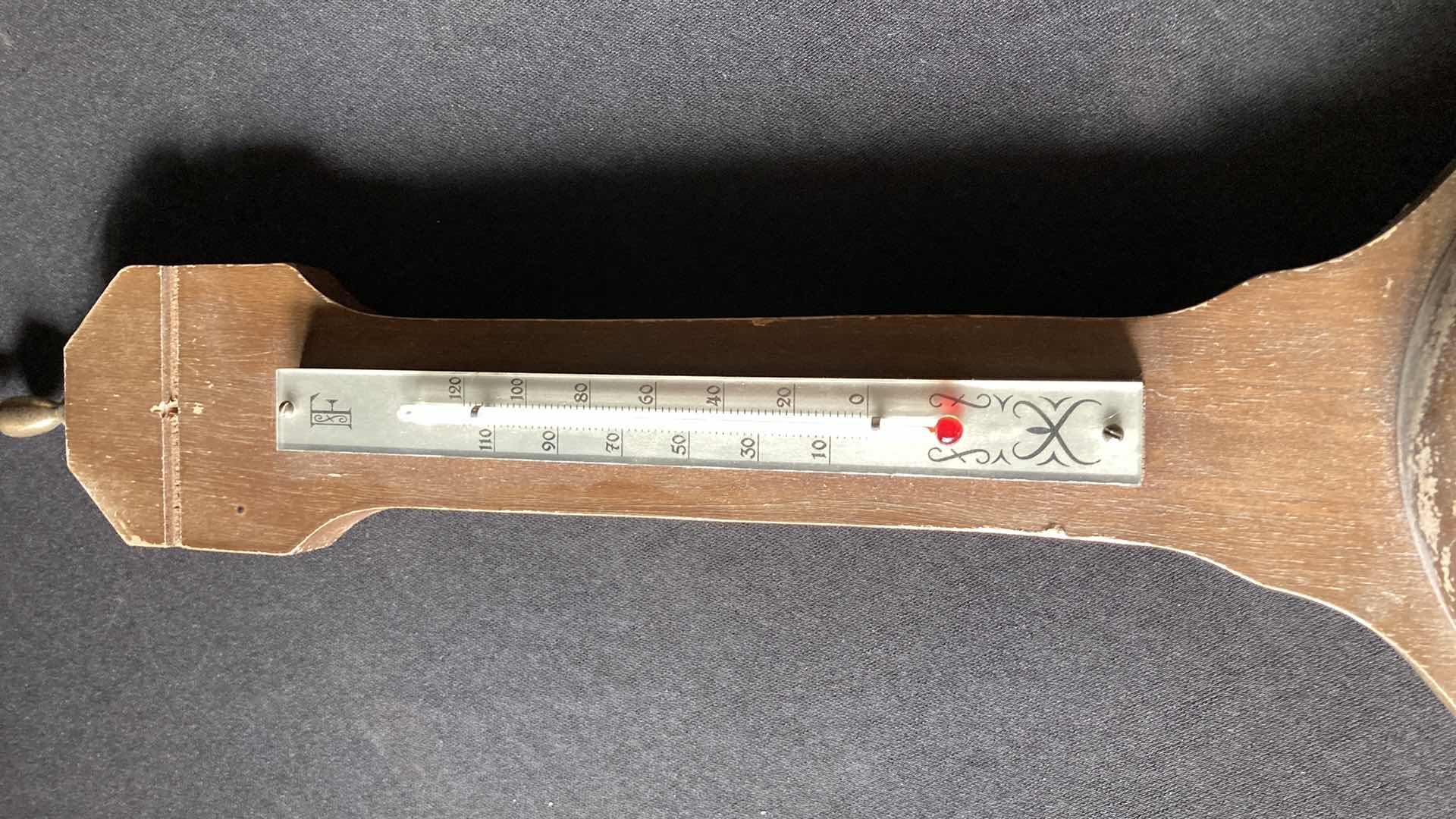 Photo 4 of WEATHERED WOOD THERMOMETERS (3) H 21in