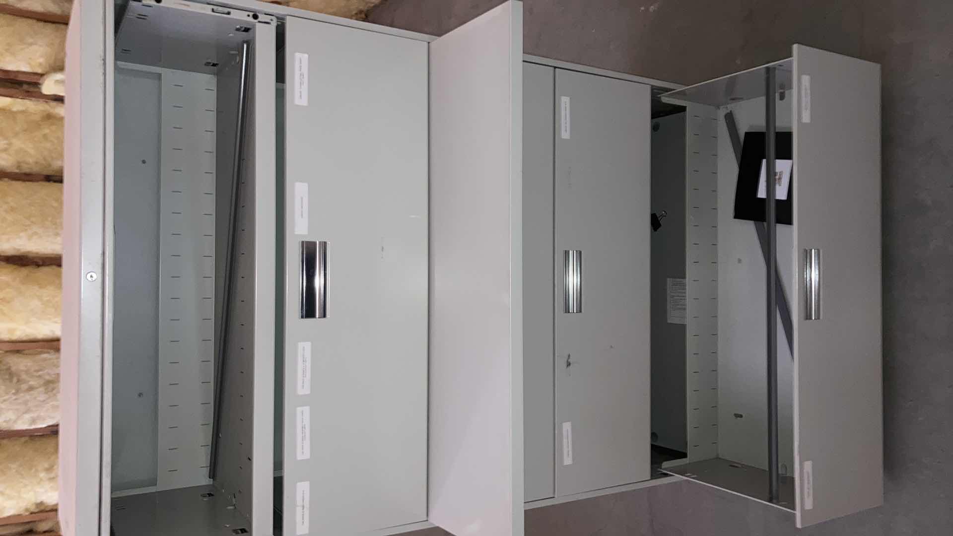 Photo 3 of LATERAL 5 DRAWER FILING CABINET 42in X 19in H 76in