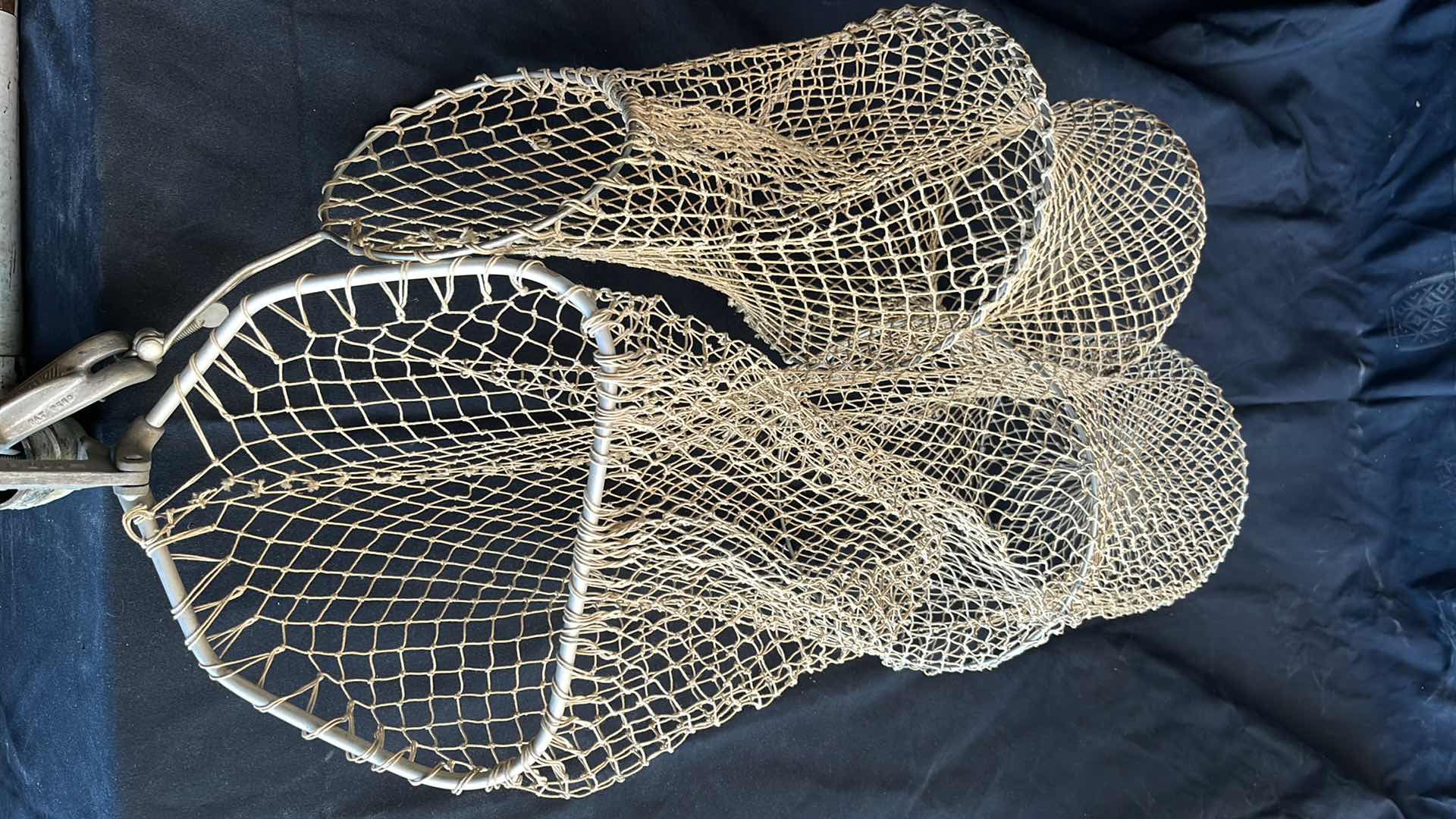 Photo 1 of VINTAGE FISHING NETS (2) 12” X 36”