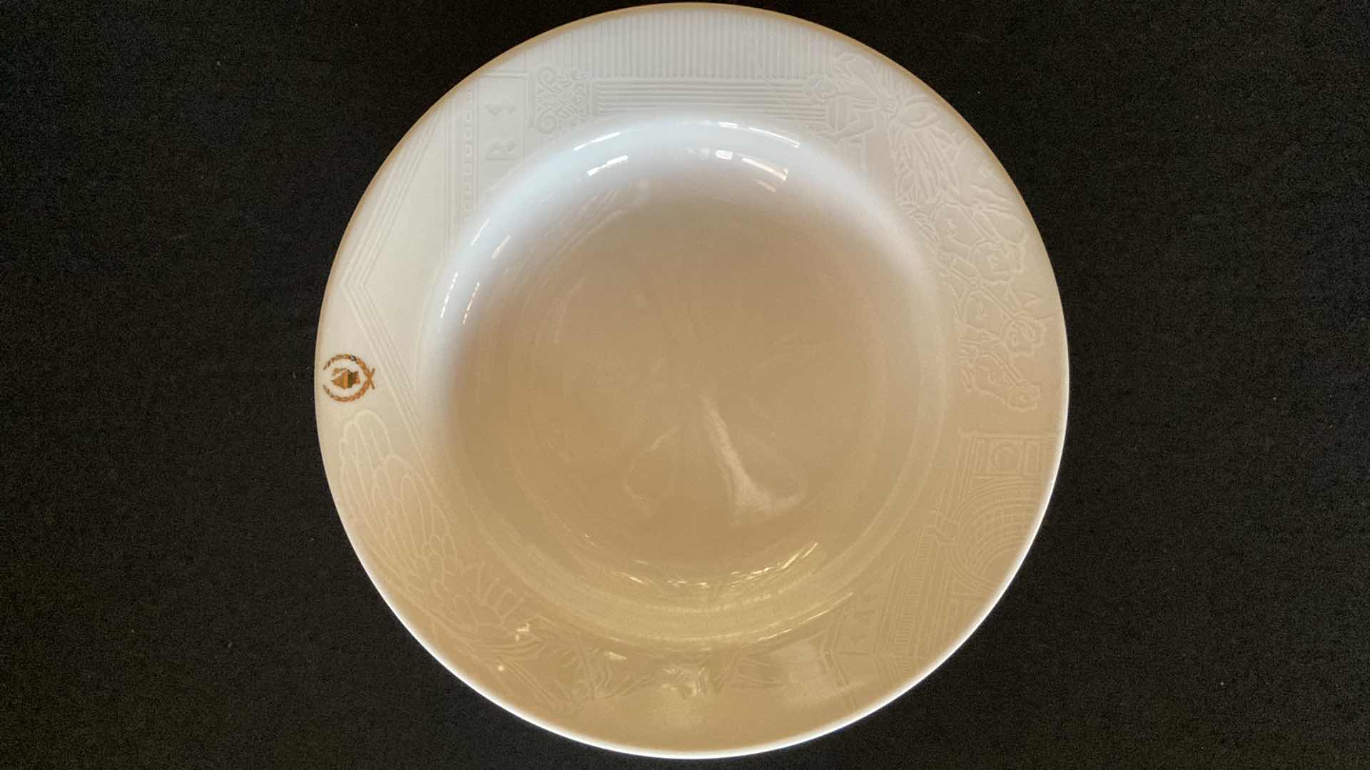 Photo 2 of CAESARS PALACE SANT ANREA ROYAL PORCELAIN 9.25” SALAD BOWLS (6)