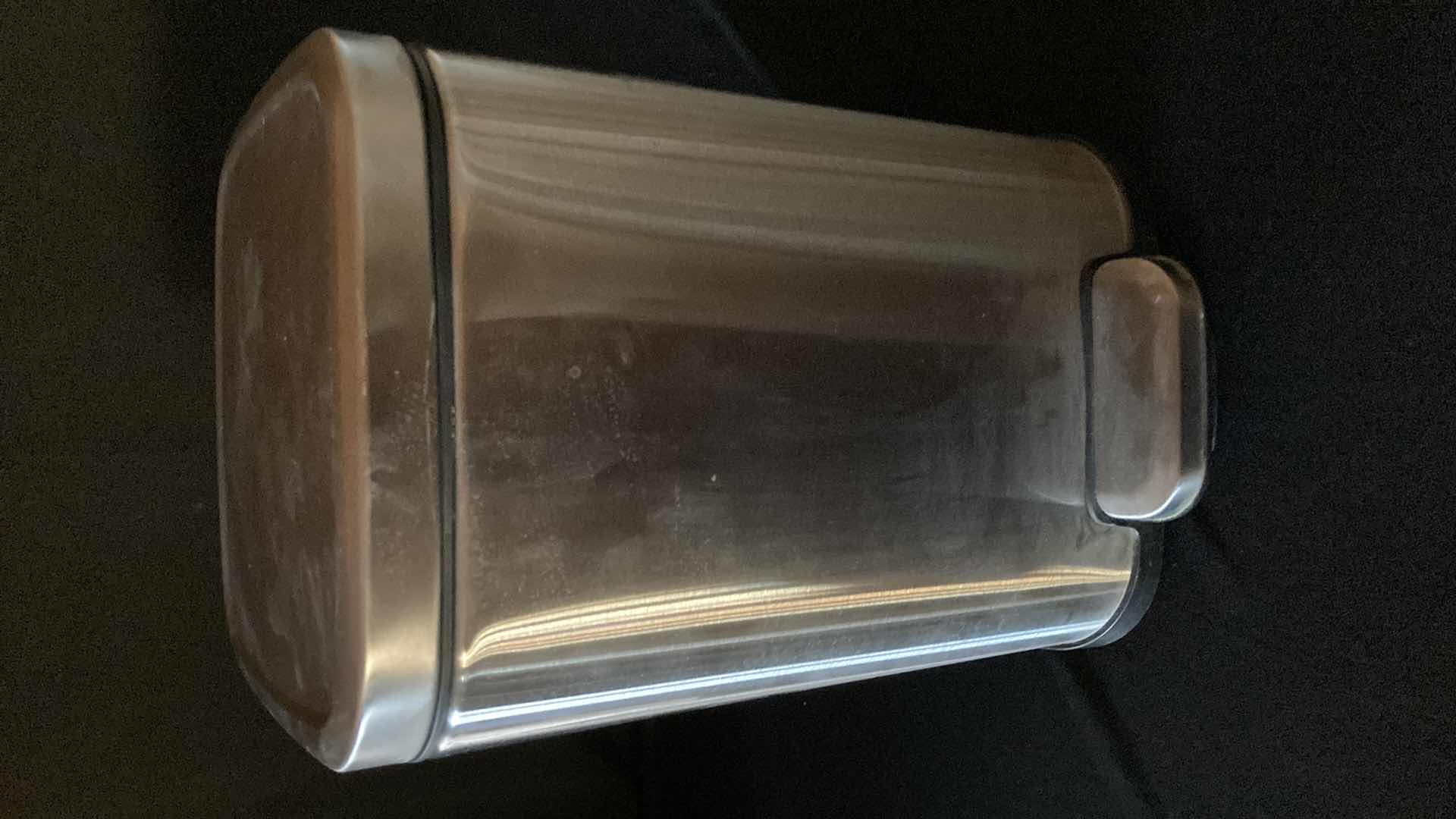 Photo 1 of STAINLESS STEEL MINI TRASHCAN 8” X 10” H 11.25”