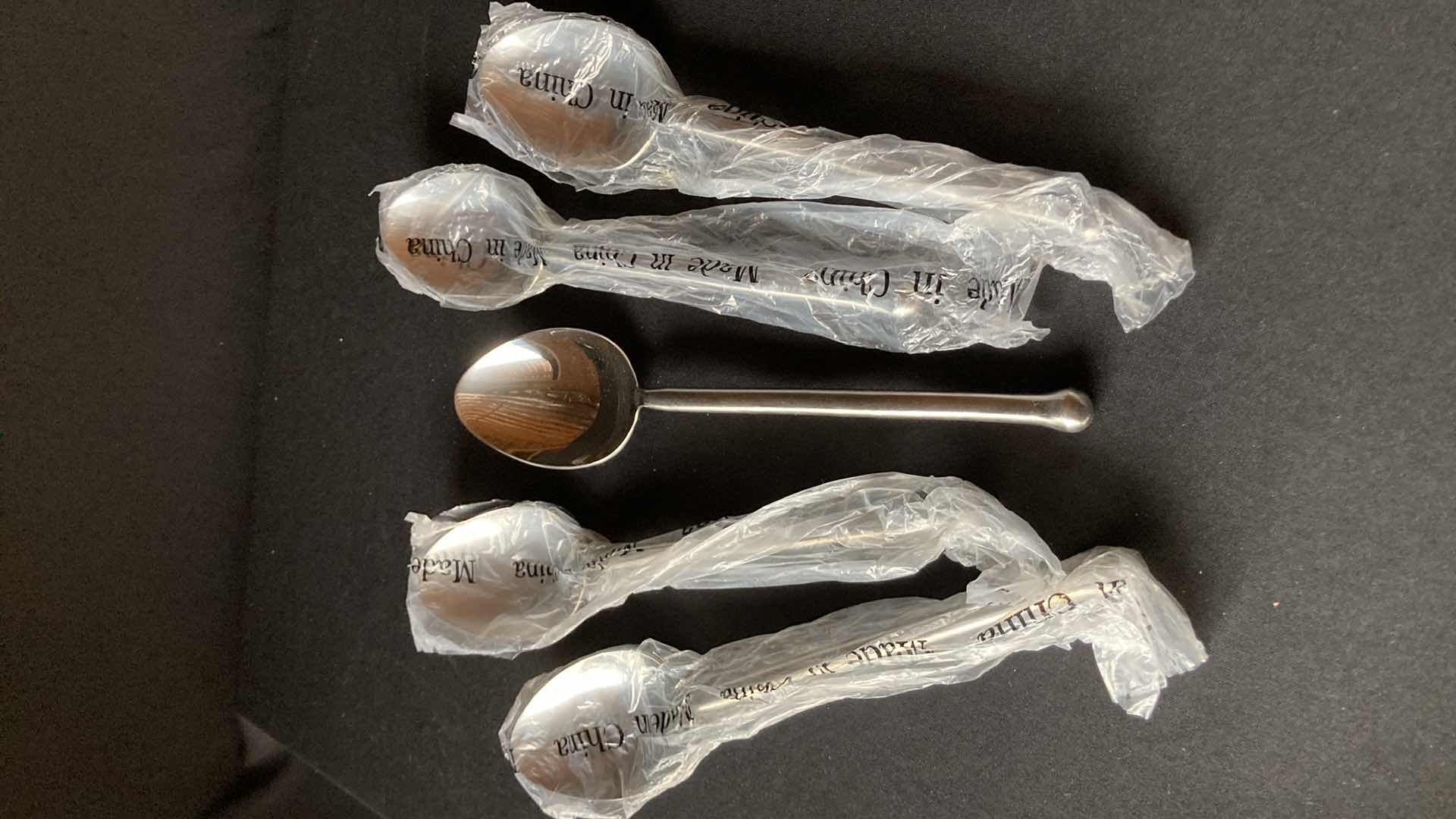 Photo 1 of NEW WALCO STAINLESS STEEL SERVING SPOONS (5) 10.5”