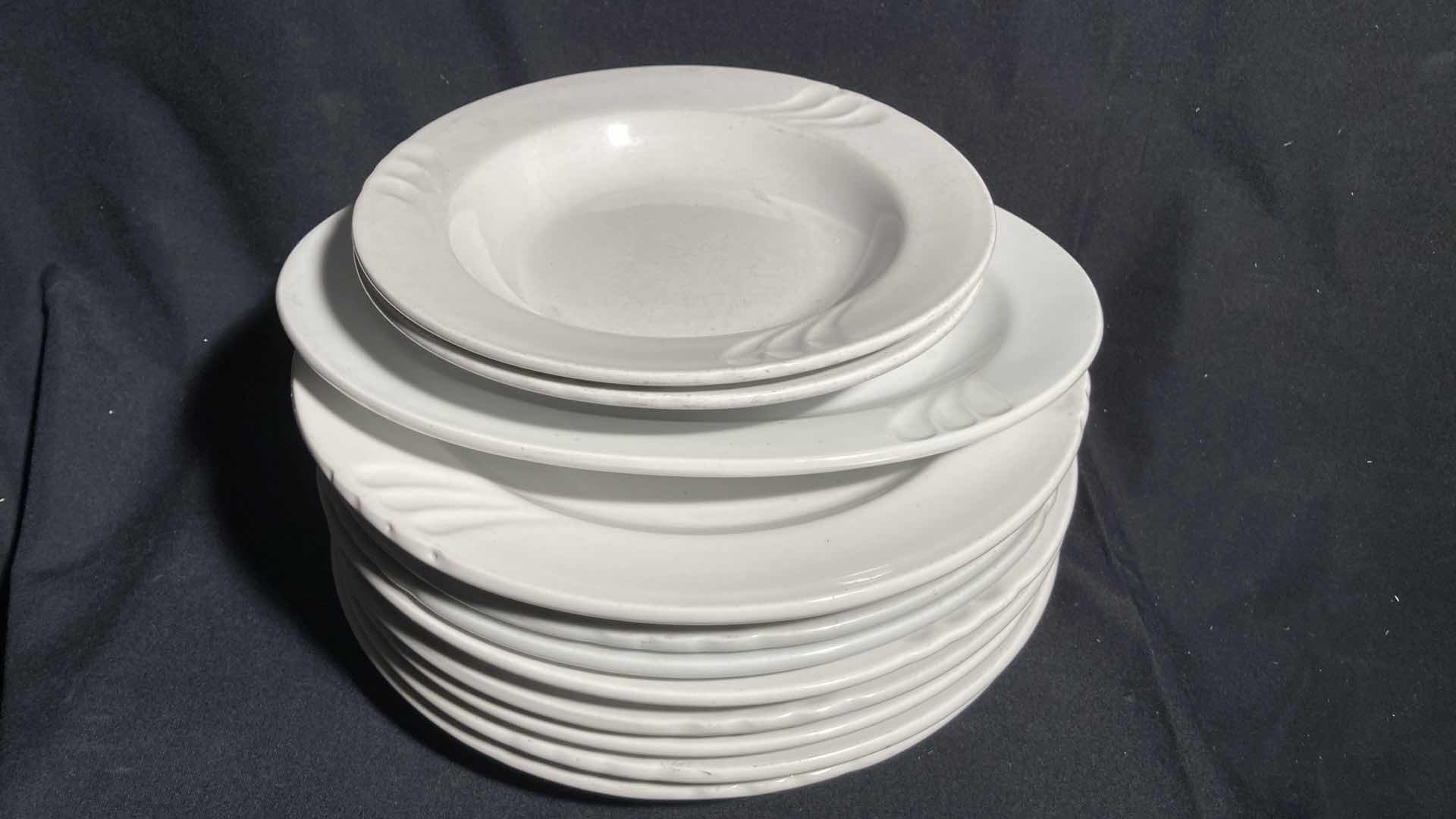 Photo 1 of BRIANA REGO FINE PORCELAIN WHITE DINING SET (11)