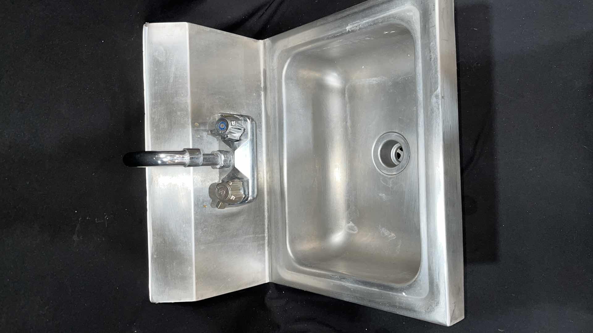 Photo 2 of STAINLESS STEEL HAND SINK 15.5” X 17” X 14.75”H