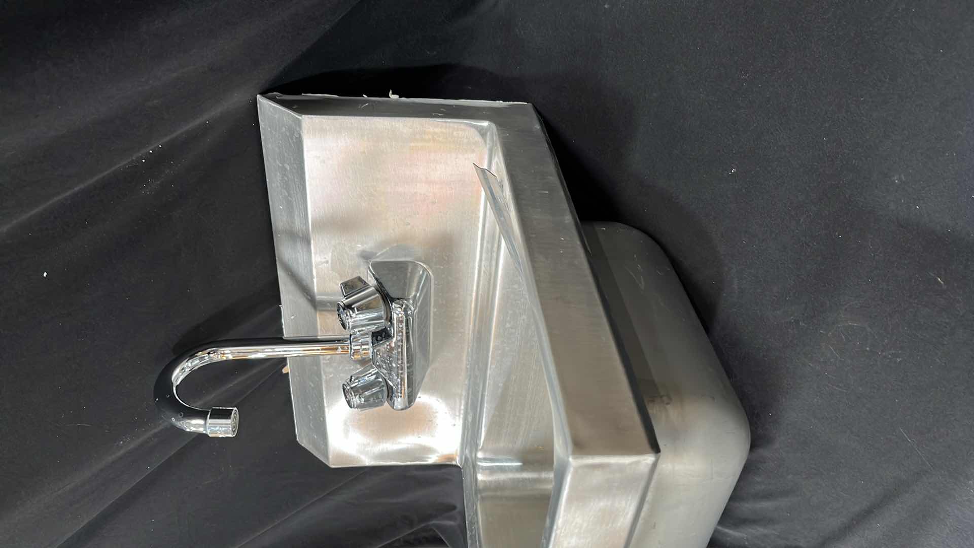 Photo 2 of STAINLESS STEEL HAND SINK 15” X 17.25” X 15”H