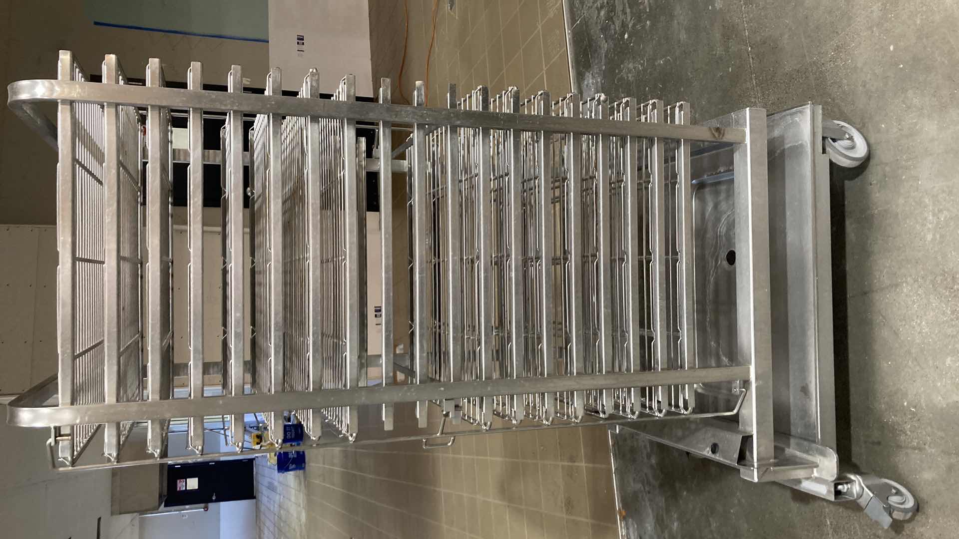 Photo 3 of ROLL-IN COMMERCIAL OVEN RACK 28” X 26” H 67” 