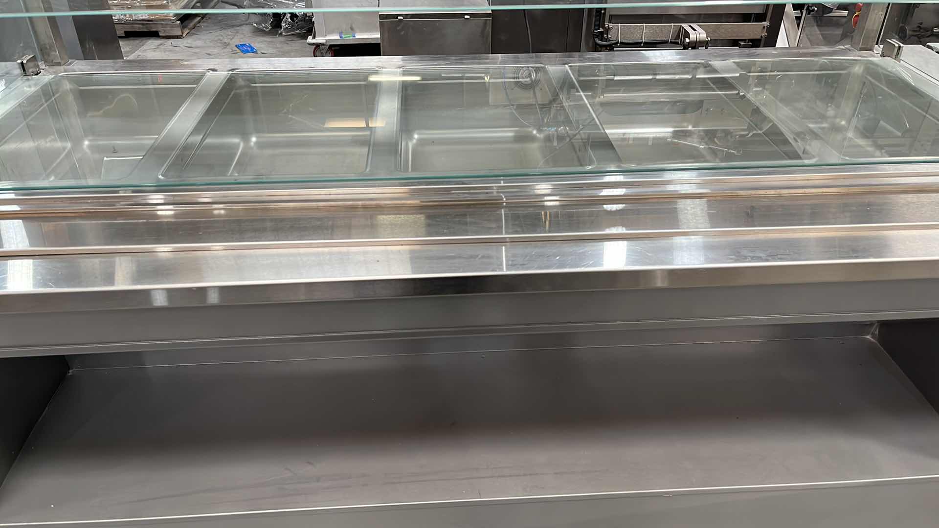 Photo 3 of HUSSMANN COMMERCIAL SELF-SERVICE FOOD COUNTER W HOT WELLS (MODEL IM-05-I7-FH)
