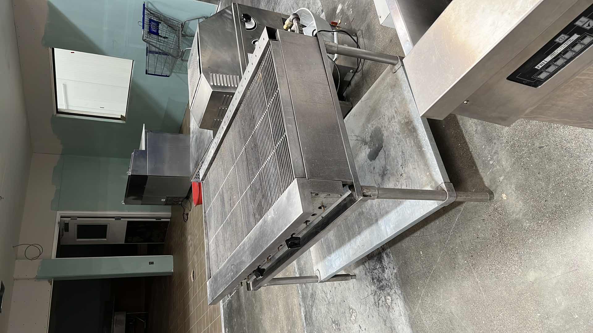 Photo 3 of IDEAL COMMERCIAL 8 BURNER GAS GRILL W STAND 32” X 48” H 36.5”