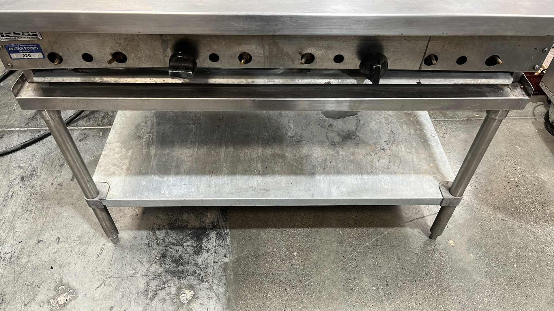 Photo 2 of IDEAL COMMERCIAL 8 BURNER GAS GRILL W STAND 32” X 48” H 36.5”