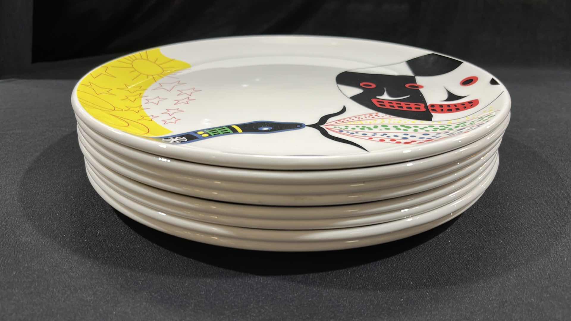 Photo 2 of DUDSON FINEST VITRIFIED CHINA SET OF 8, 12.5”