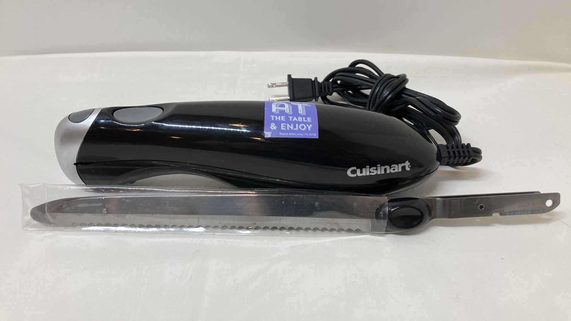 Photo 1 of CUISINART ELECTRIC KNIFE MODEL CEK30