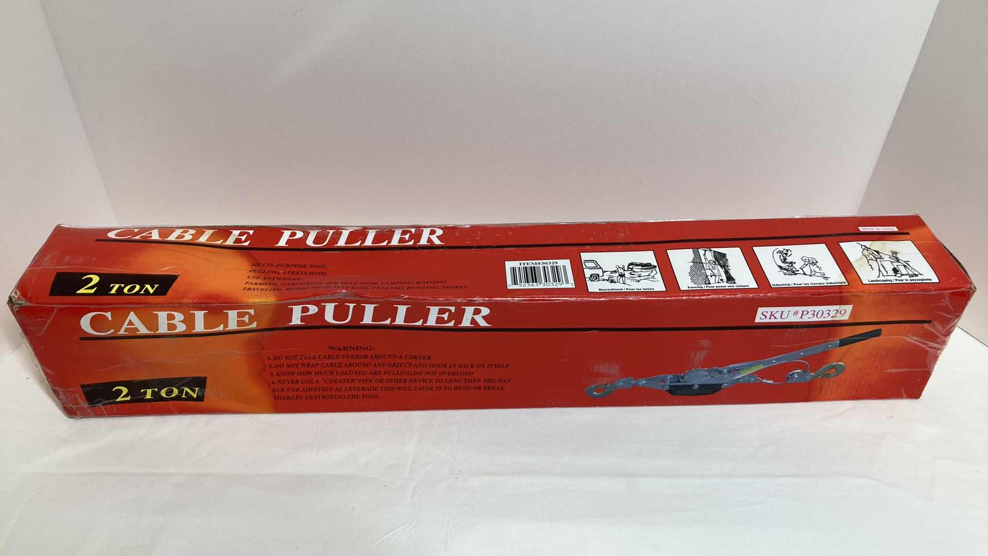 Photo 2 of 2 TON CABLE PULLER MODEL 30329