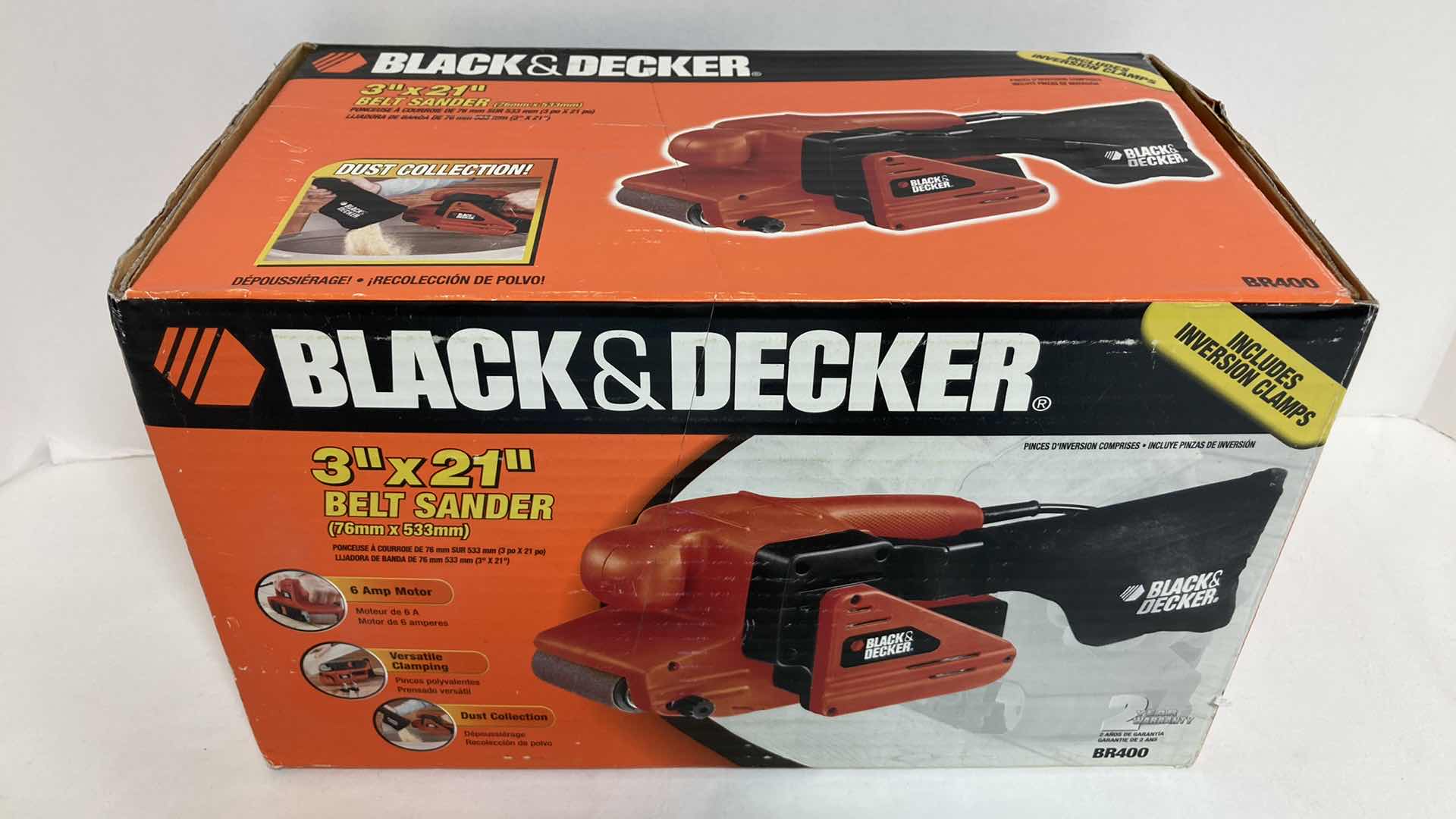 Photo 2 of BLACK & DECKER BELT SANDER MODEL BR400