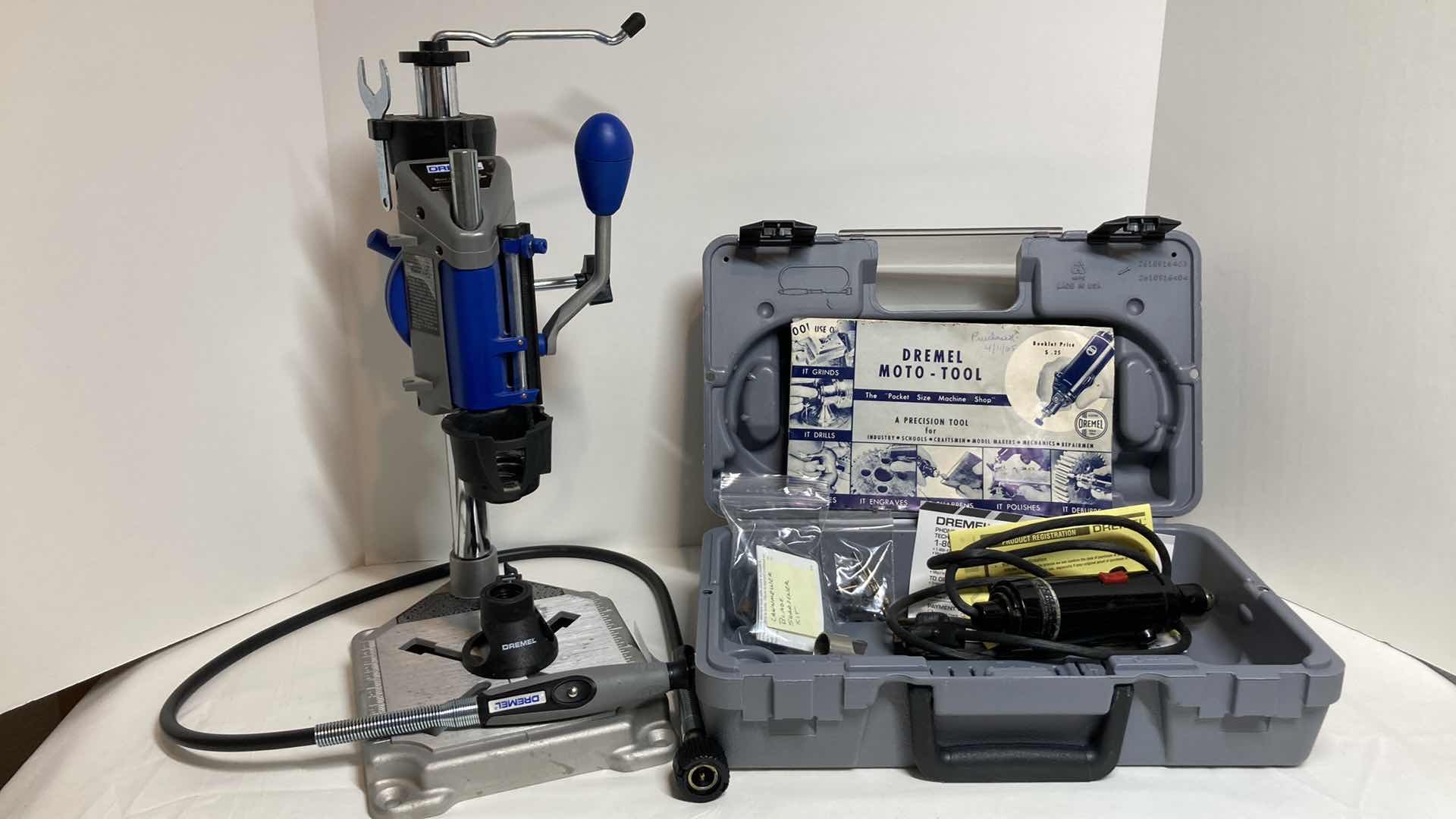 Photo 1 of DREMEL WORK STATION MODEL 220 & DREMEL MOTO TOOL SERIES 242