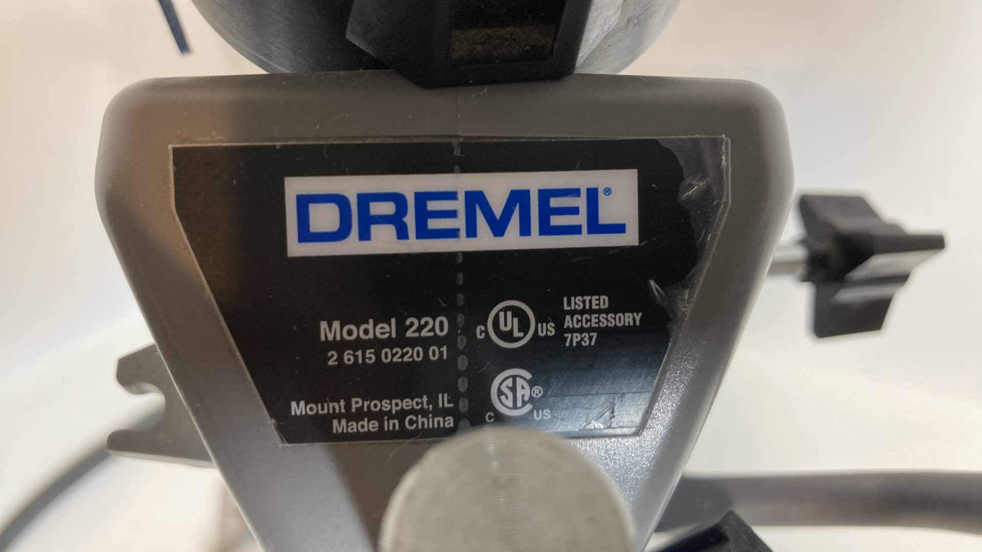 Photo 3 of DREMEL WORK STATION MODEL 220 & DREMEL MOTO TOOL SERIES 242