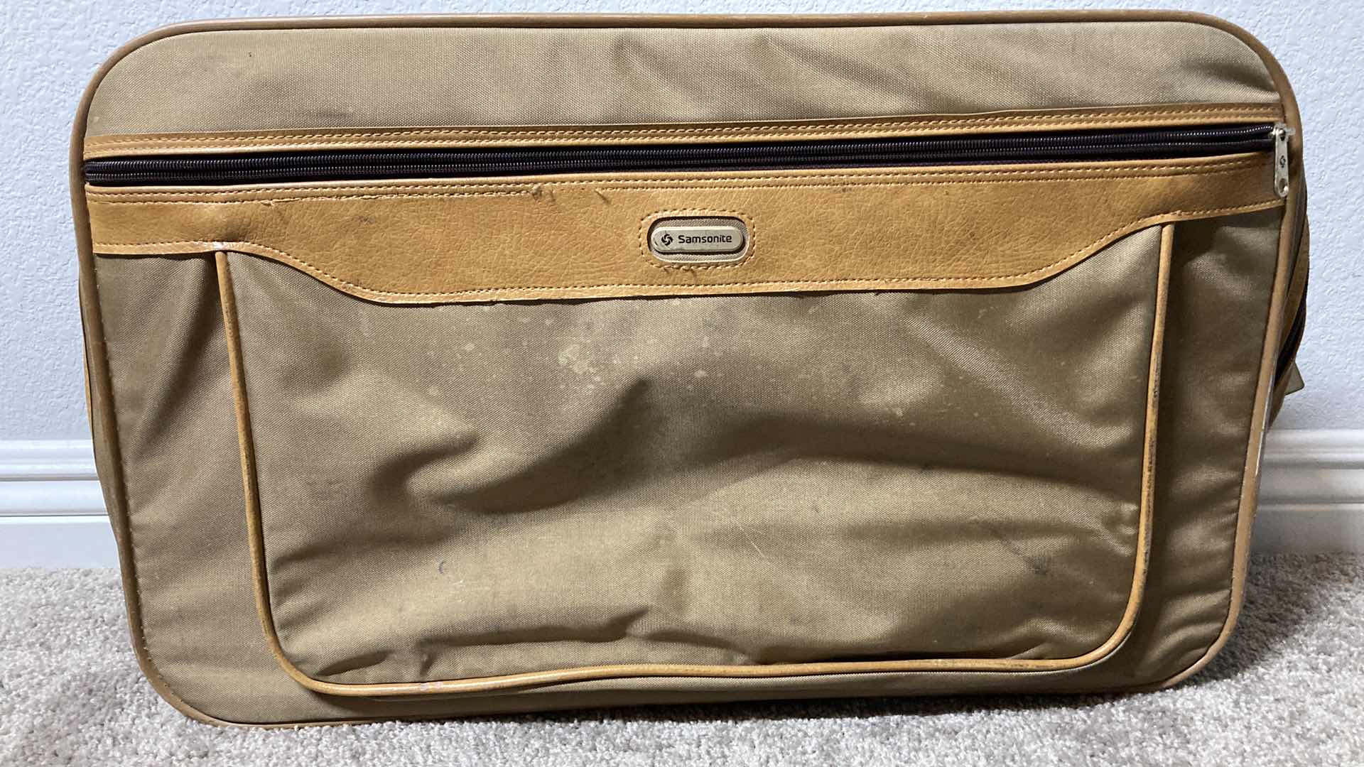 Photo 2 of SAMSONITE BROWN TRAVEL BAG & PIONEER EXPRESS SAFARI TRAVEL BAGS 19” X 10” H13”