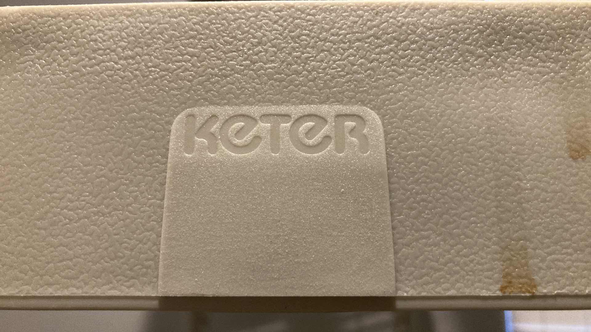 Photo 3 of KETER PLASTIC ADJUSTABLE SHELF 36” X 18” H74.5”