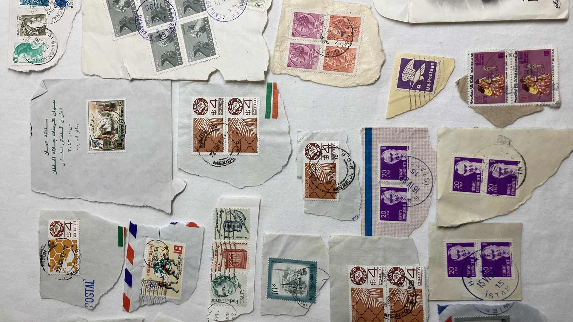 Photo 3 of STAMPS FROM AROUND THE WORLD (APPROX 75)